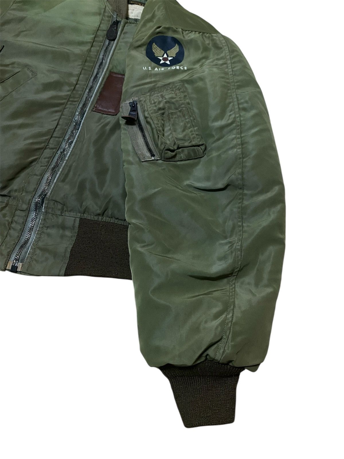 Buzz Rickson's Buzz Rickson’s US Army B-15B Olive Flight Bomber Jacket Size US M / EU 48-50 / 2 - 4 Thumbnail