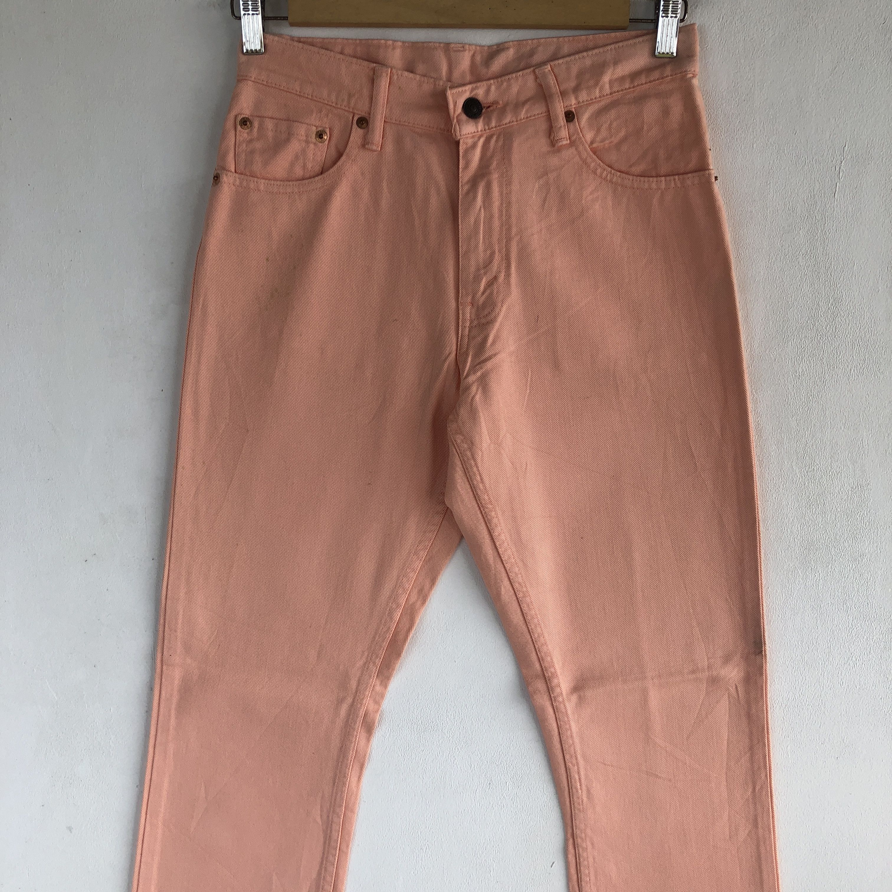 Levi's RARE Vintage Levis 554 Jeans Pink Levi's 554 Denim Pants Size 26" / US 2 / IT 38 - 3 Thumbnail