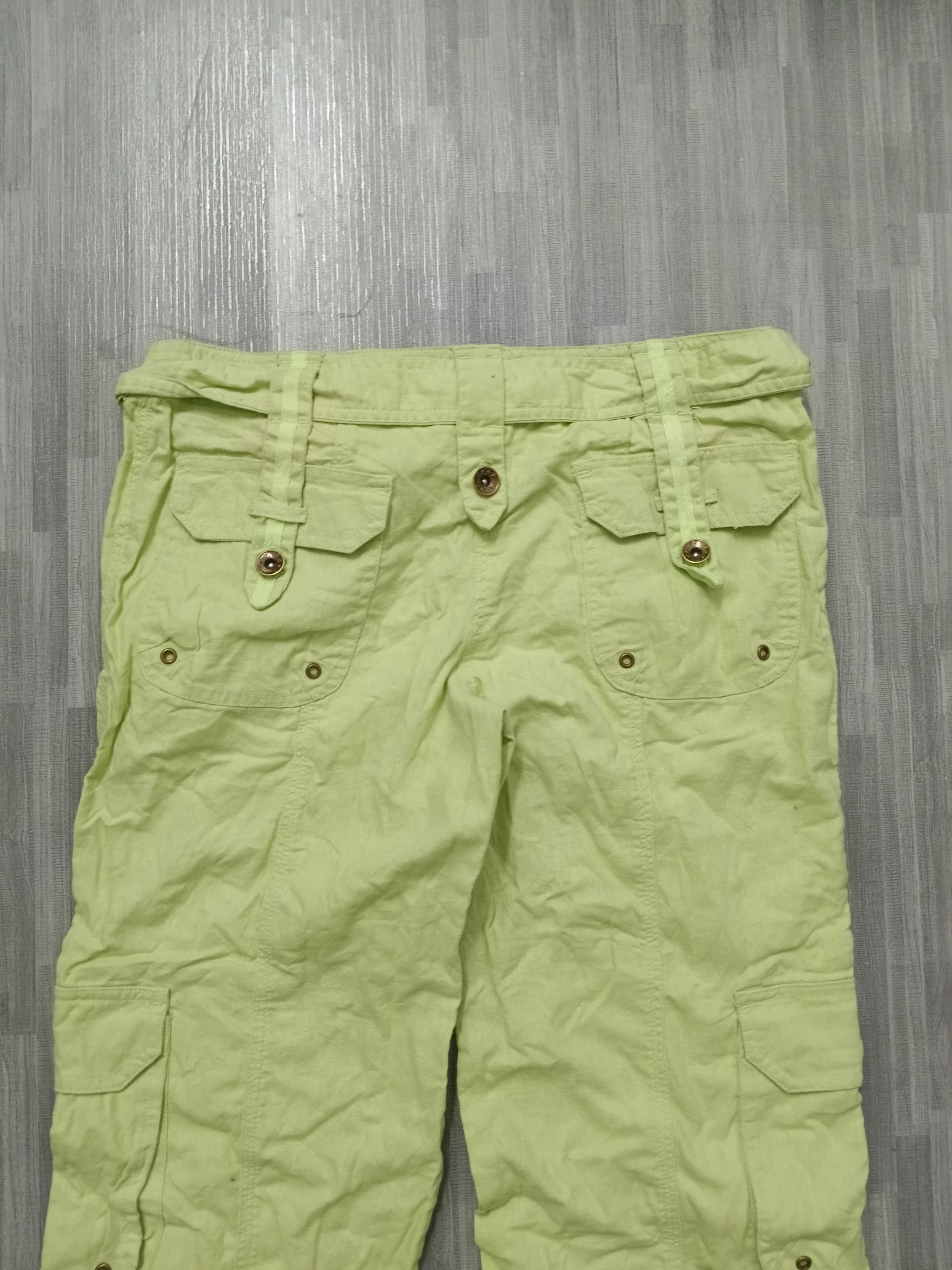 Vintage DEEP FLARE TACTICAL CARGO PANTS Size 29" - 5 Thumbnail