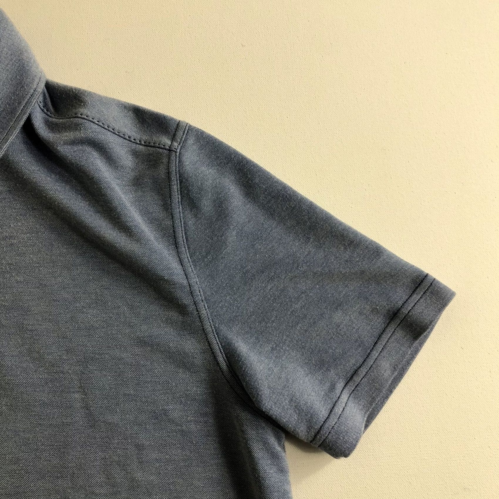 Nat Nast Nat Nast Luxury Originals Polo Shirt Men Short Sleeve Button Solid Blue M Size US M / EU 48-50 / 2 - 3 Thumbnail