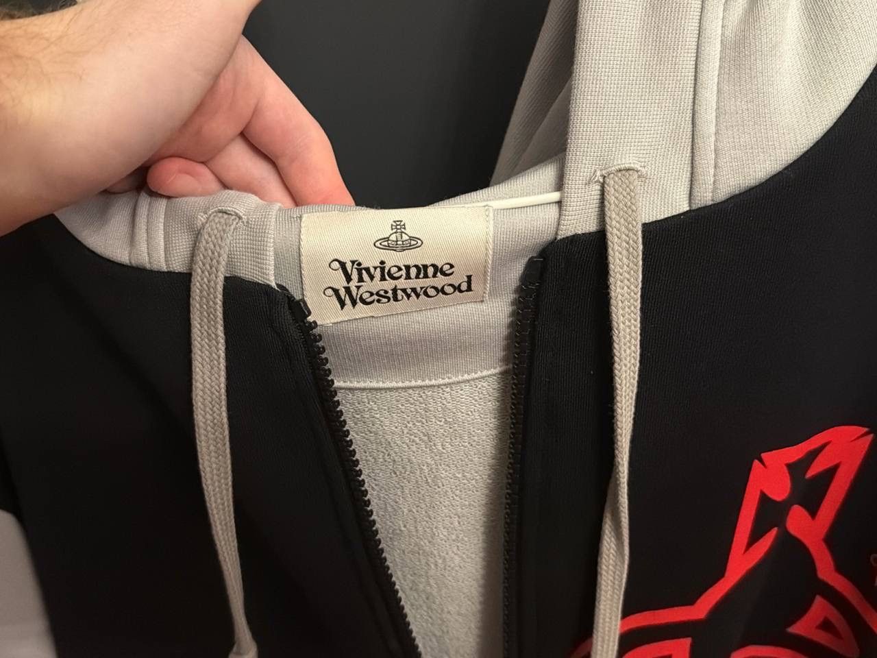 Vivienne Westwood Vivienne Westwood Big Orb Rugged Full Zip Hoodie Size US S / EU 44-46 / 1 - 2 Thumbnail