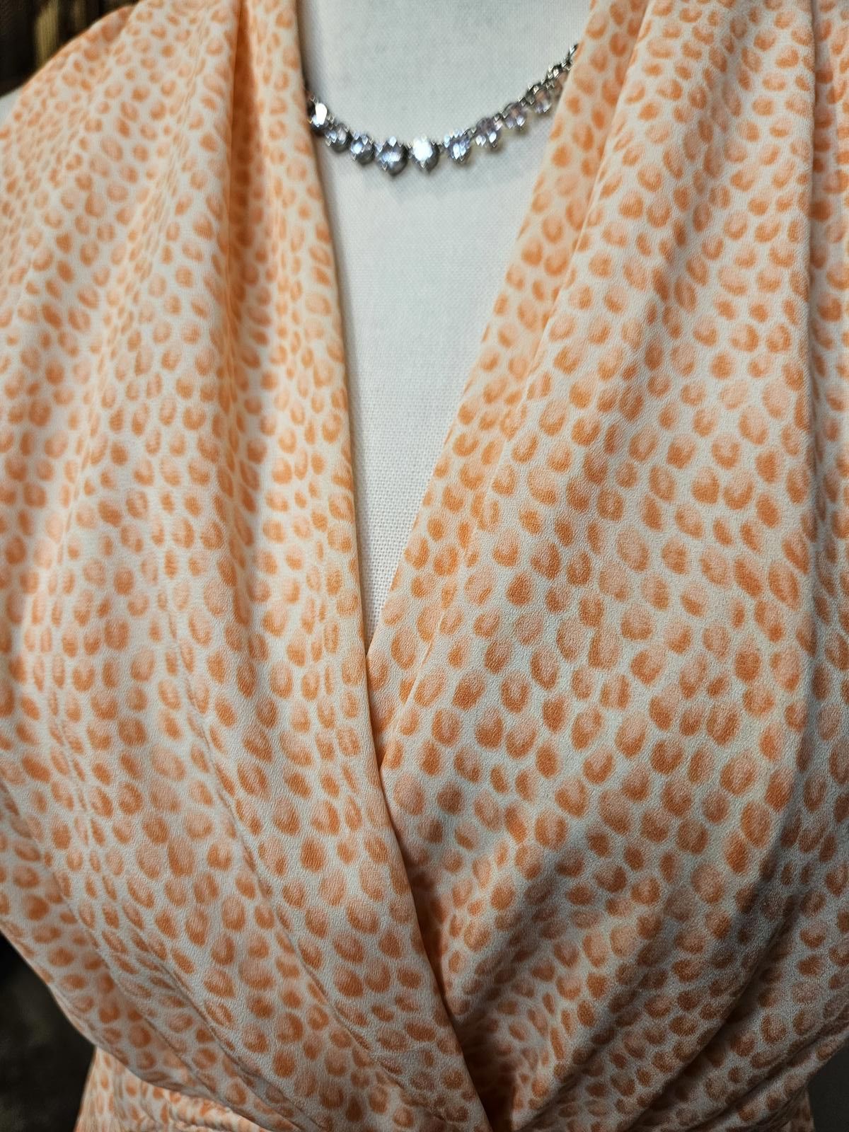 Bar III Bar lll Stylish Sleeveless Coral Dress with Tie Belt Size XS / US 0-2 / IT 36-38 - 4 Thumbnail