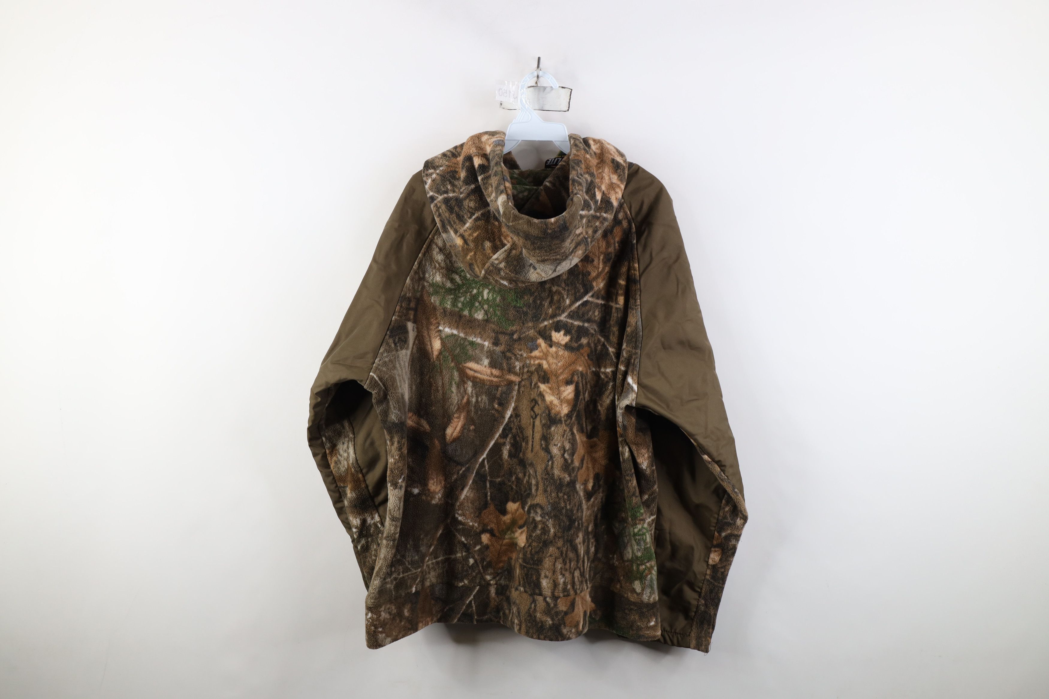 Vintage Vintage 90s Y2K Streetwear Camouflage Fleece Hoodie Jacket Size US XXL / EU 58 / 5 - 11 Thumbnail