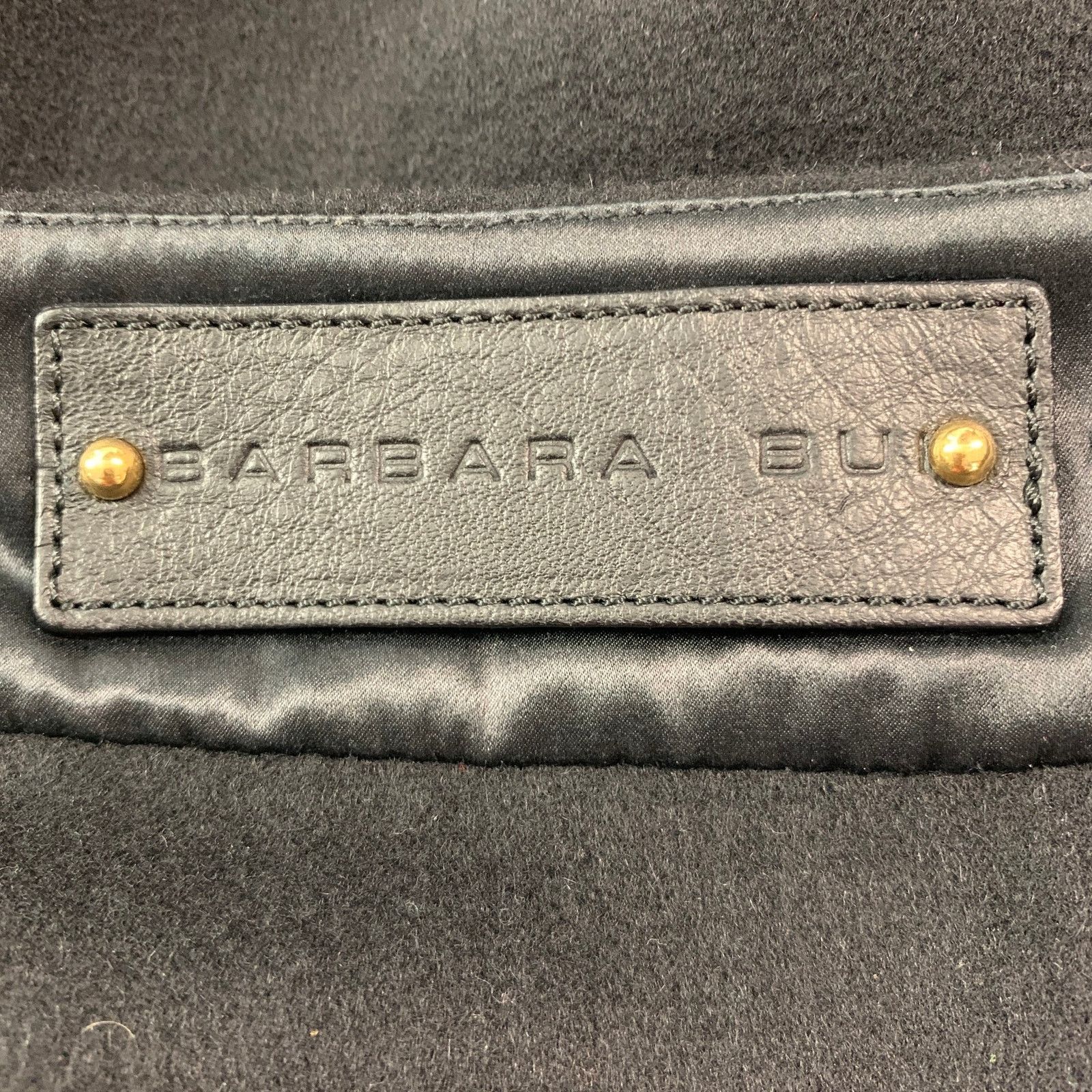 Barbara Bui BARBARA BUI 8 Black Wool Cashmere Leather Zip Up Mini Skirt Size 28" / US 6 / IT 42 - 4 Thumbnail