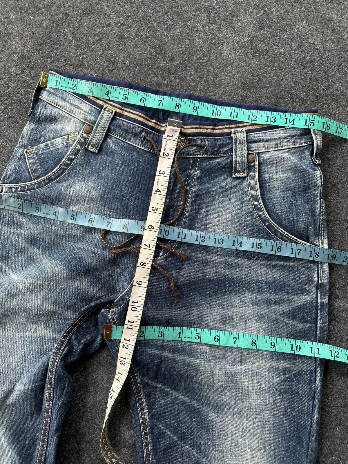 Beauty Beast × Edwin × If Six Was Nine Vintage Edwin 503 Jersey Drawstring Stretchable Denim D97 Size US 30 / EU 46 - 5 Thumbnail