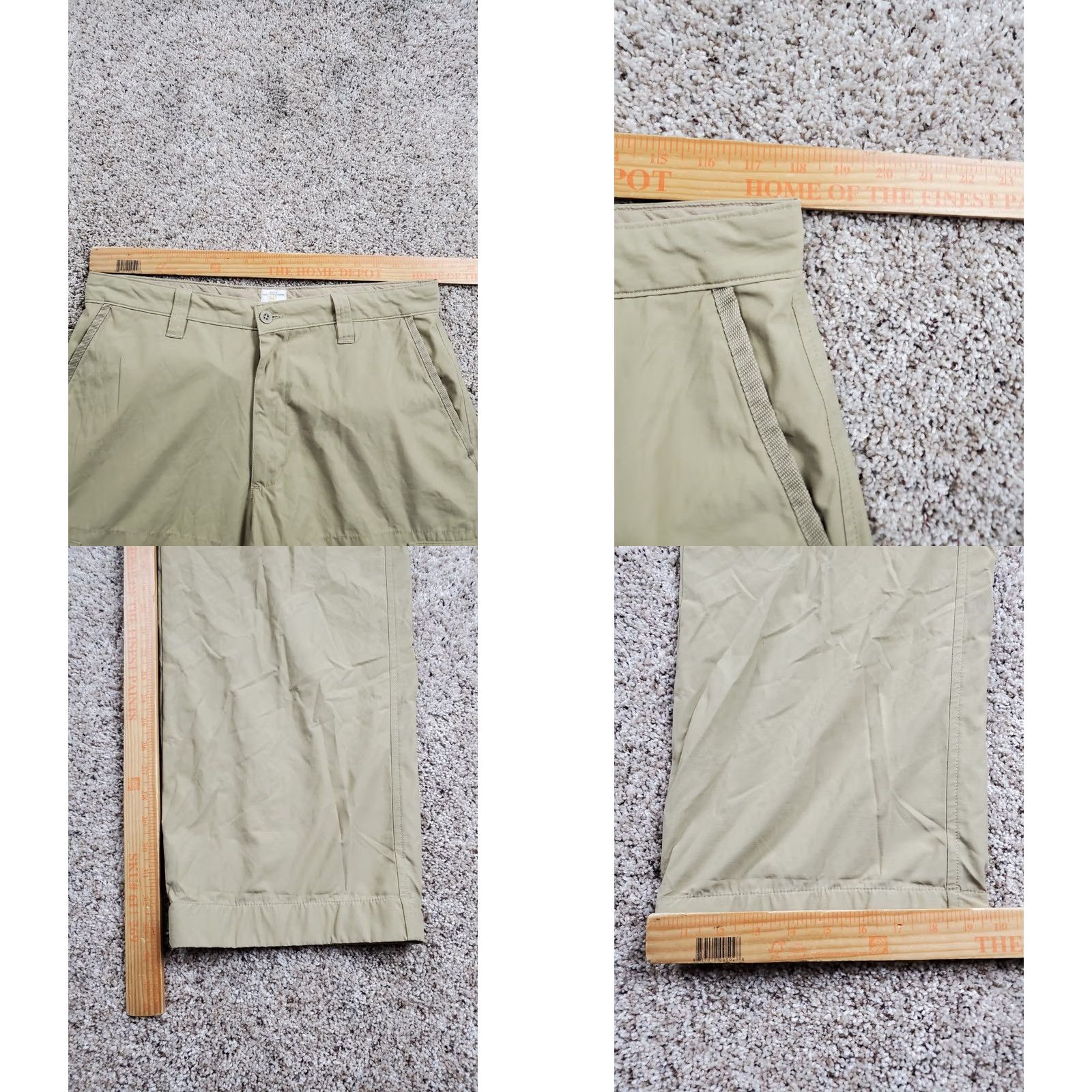 Gap Gap Cargo Pants 34X34 Green Cotton Nylon 5-Pocket Straight Leg Relaxed Mens Pants Size US 34 / EU 50 - 8 Thumbnail