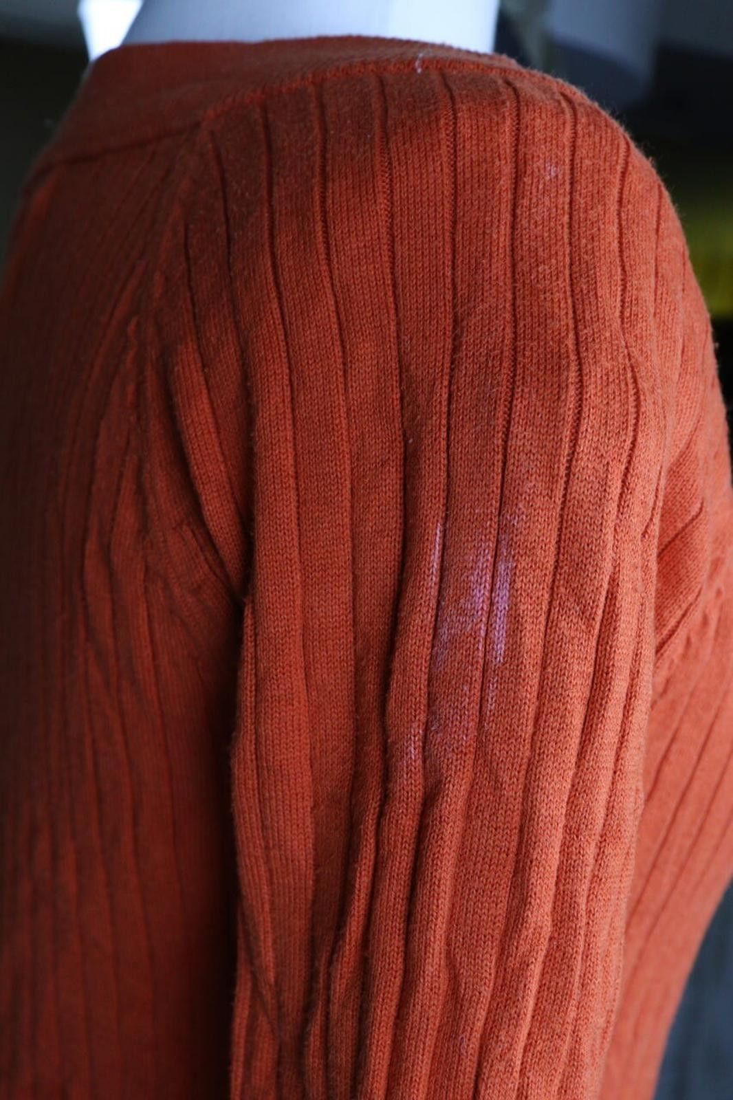 Lauren Ralph Lauren Lauren Ralph Lauren Orange Relaxed Top Shirt Size L Size L / US 10 / IT 46 - 4 Thumbnail