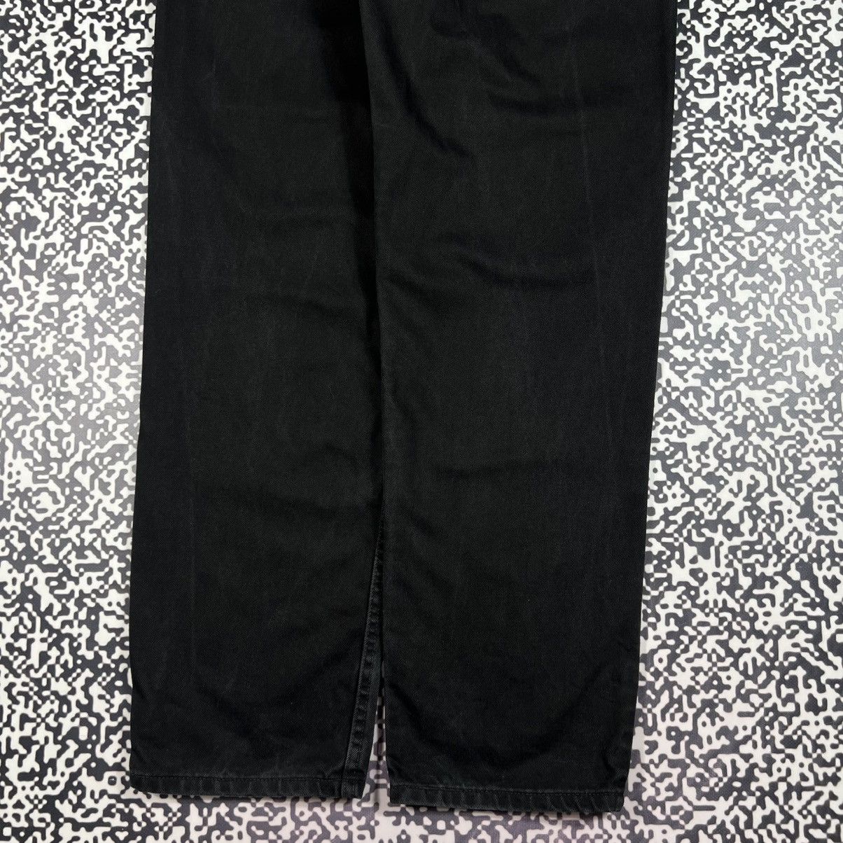 Levi's Vintage Clothing 38x34 Levis 550 Vintage Washed Black Denim Jeans USA Style Size US 38 / EU 54 - 7 Thumbnail