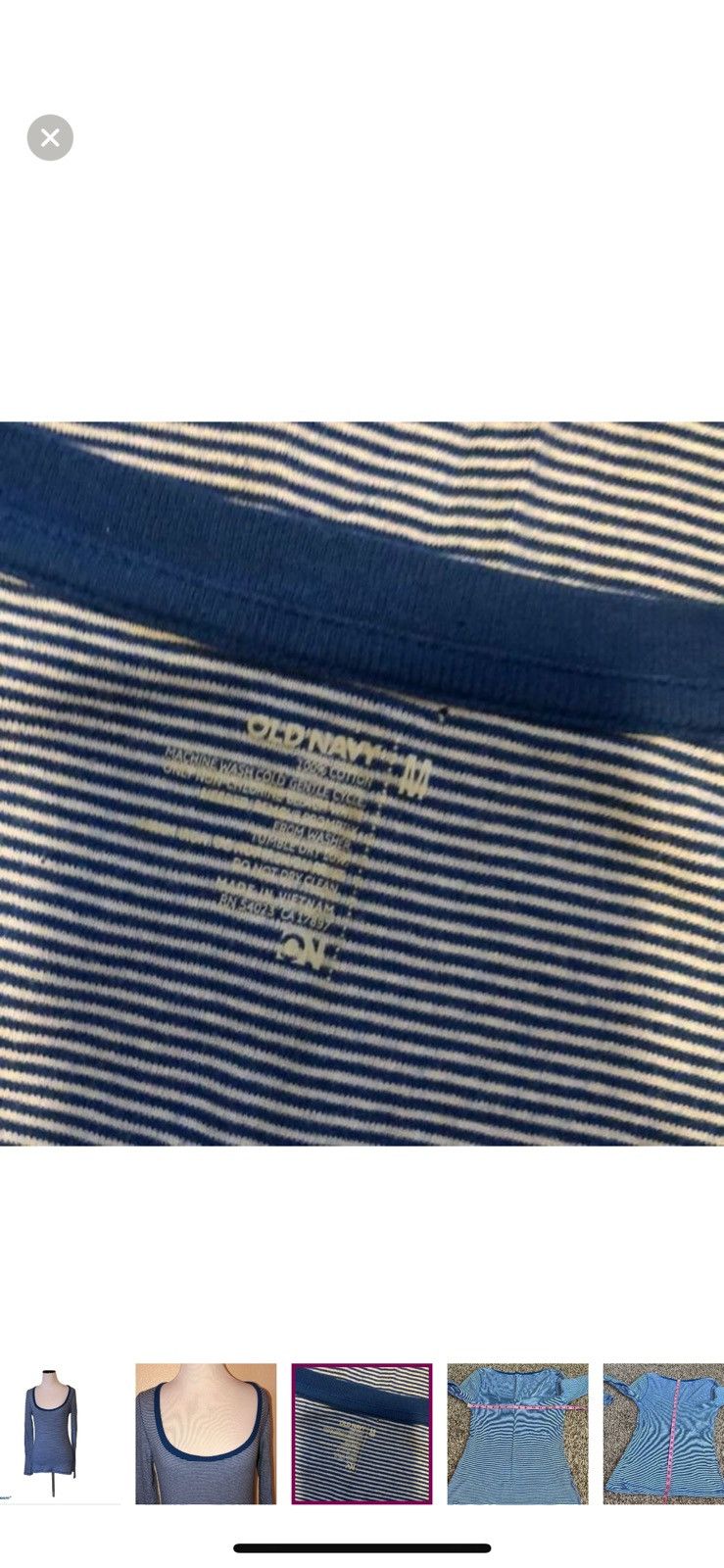 Old Navy Old navy medium striped long sleeved tee Size M / US 6-8 / IT 42-44 - 3 Thumbnail