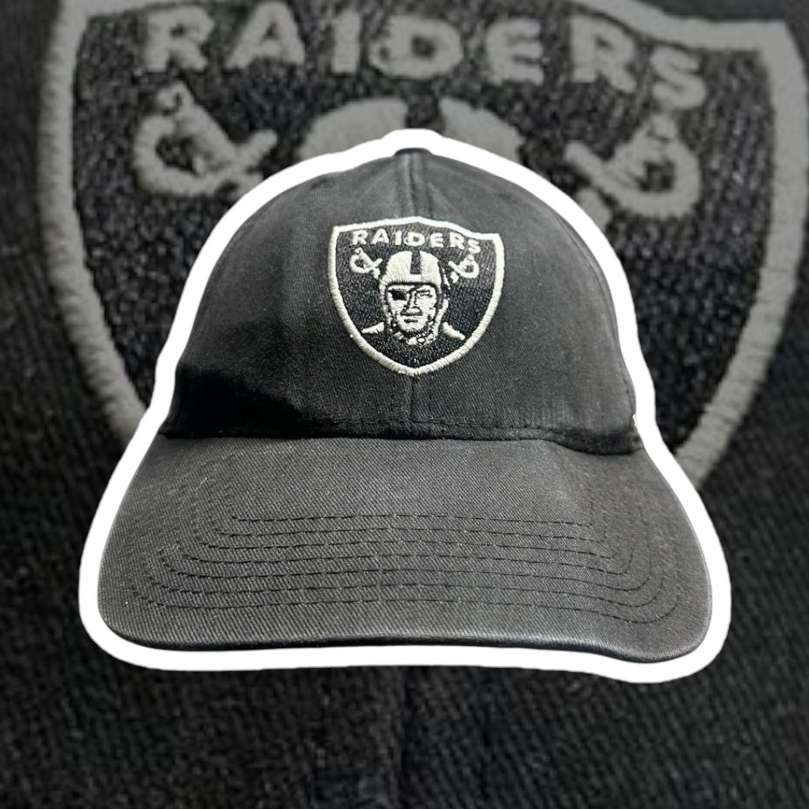 47 Black Oakland Raiders Cap by 47 Brand Size ONE SIZE - 1 Thumbnail