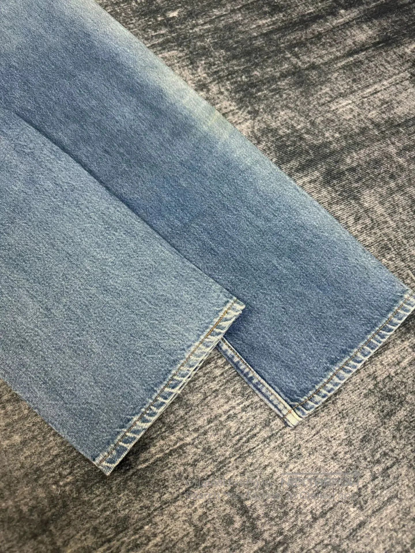 Levi's Vintage Levi's 501 90s Washed Blue Jeans. Size US 30 / EU 46 - 8 Thumbnail