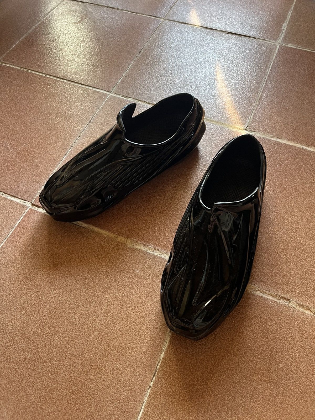 1017 ALYX 9SM 1017 Alyx 9SM slip on mono material shoes Size US 12.5 / EU 45-46 - 1 Thumbnail
