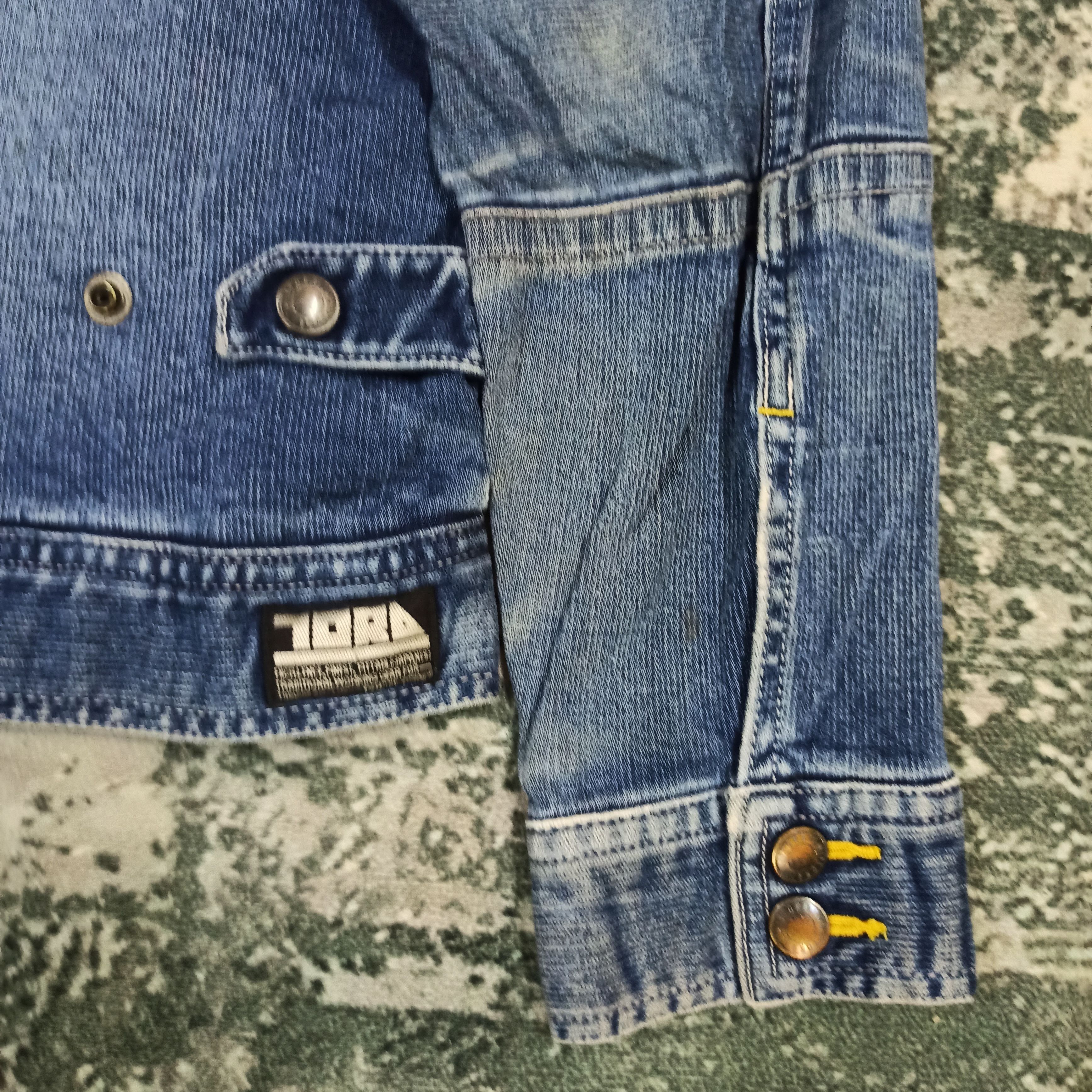 Japanese Brand 🔥Rare🔥 TORA Jacket Jeans Worker Japanese Brand Distressed Size US M / EU 48-50 / 2 - 10 Thumbnail
