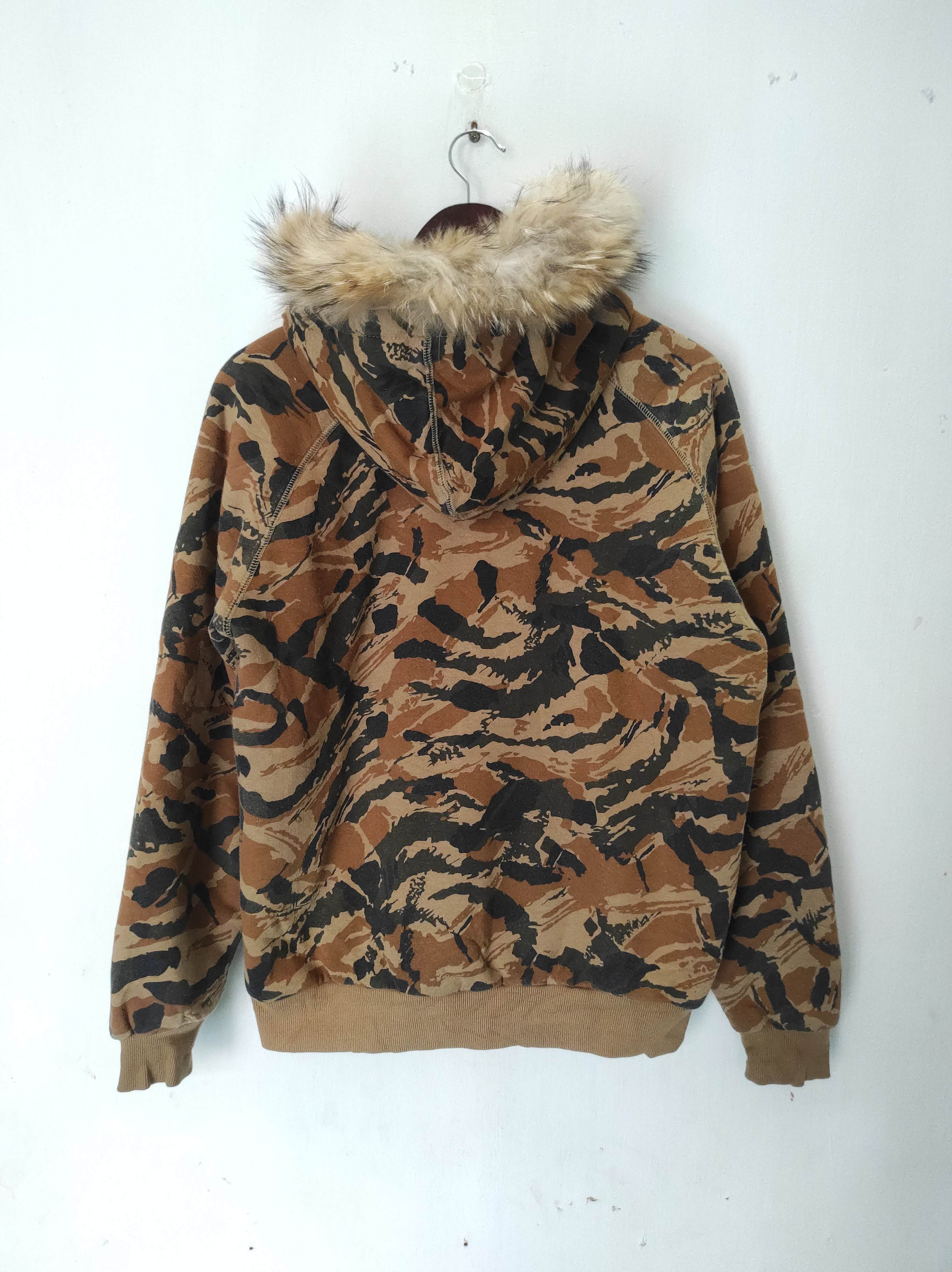 Hysteric Glamour Nike Sherpa Camo Zip Fur Hoodie IfSixWasNine LGB style Size US L / EU 52-54 / 3 - 13 Thumbnail