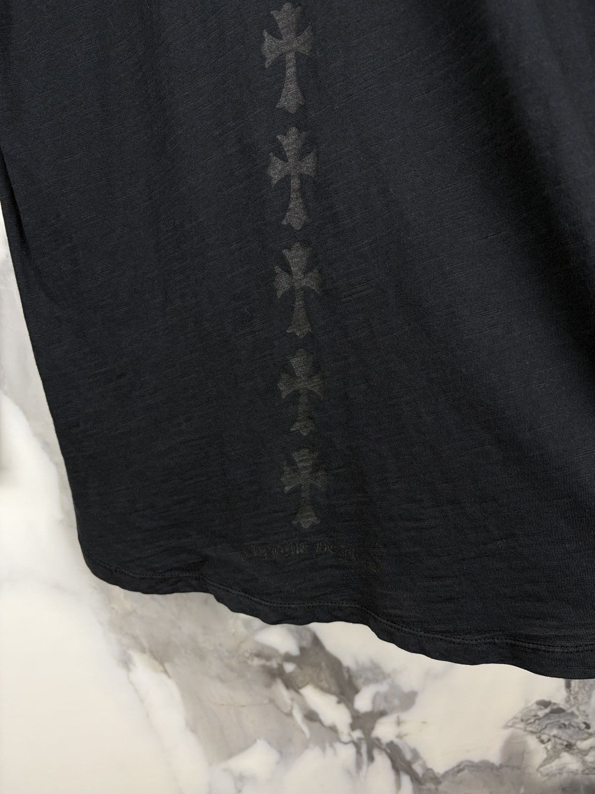 Chrome Hearts Chrome Hearts Vintage Cemetery Baseball Longsleeve Tshirt Size US S / EU 44-46 / 1 - 8 Thumbnail