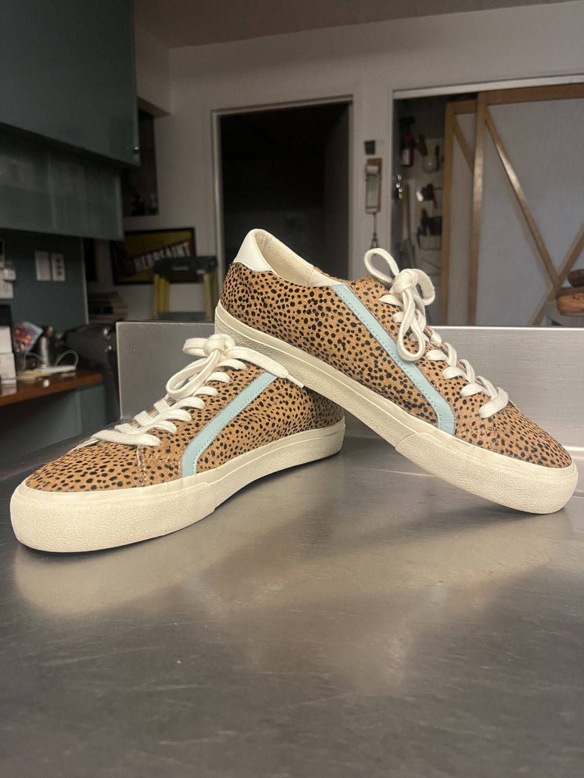 Madewell Madewell Sidewalk Spotted Calf Hair Sneakers Shoes Women 10 Size US 10 / IT 40 - 1 Thumbnail