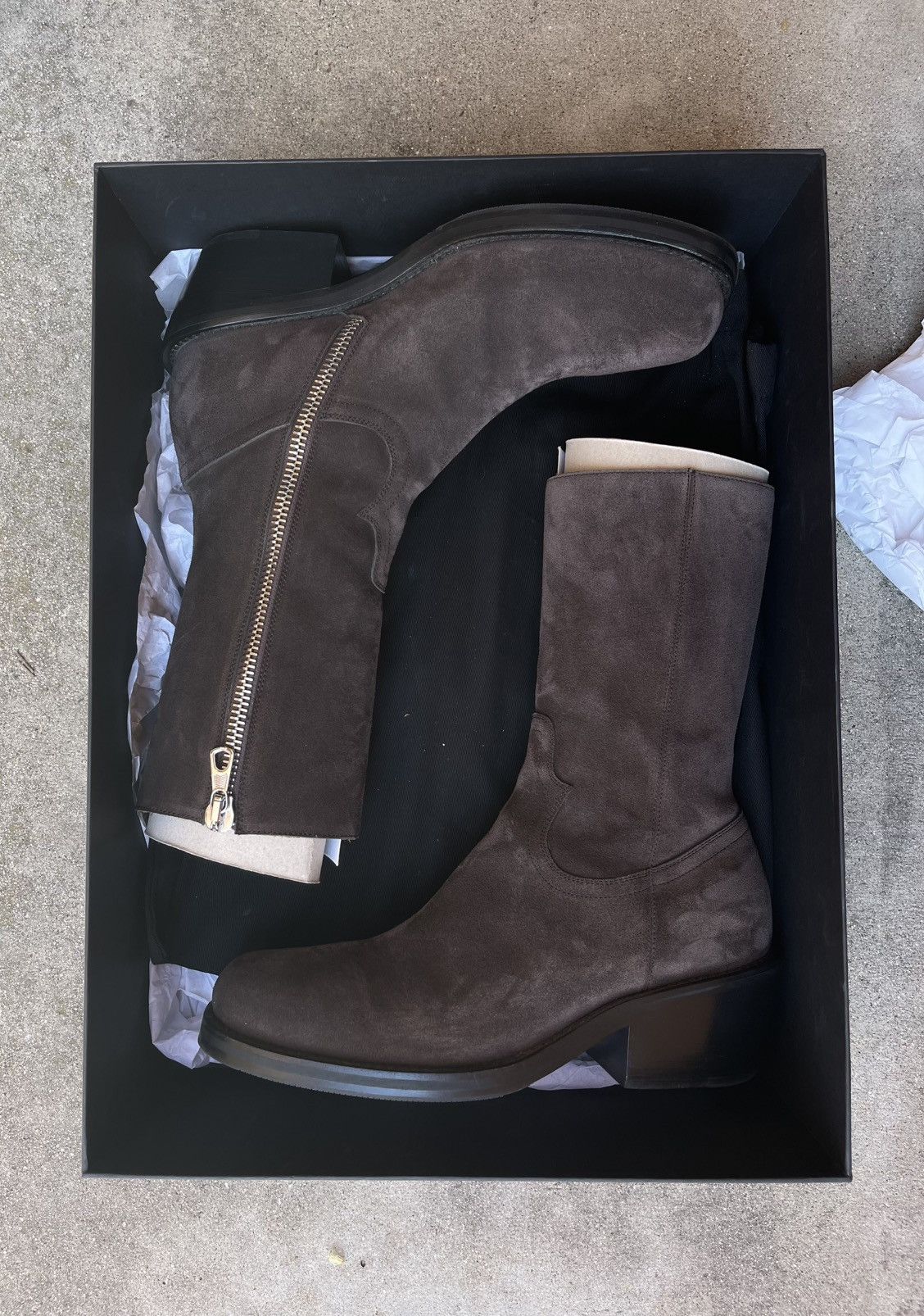 Dries Van Noten Dries Van Noten Brown Suede Boots Size US 7.5 / EU 40-41 - 3 Thumbnail