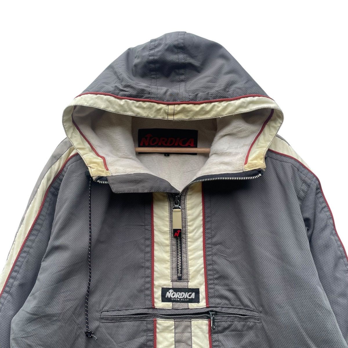 Japanese Brand × Vintage 💥 Vintage Nordica Snow Wear Anorak Size US M / EU 48-50 / 2 - 3 Thumbnail