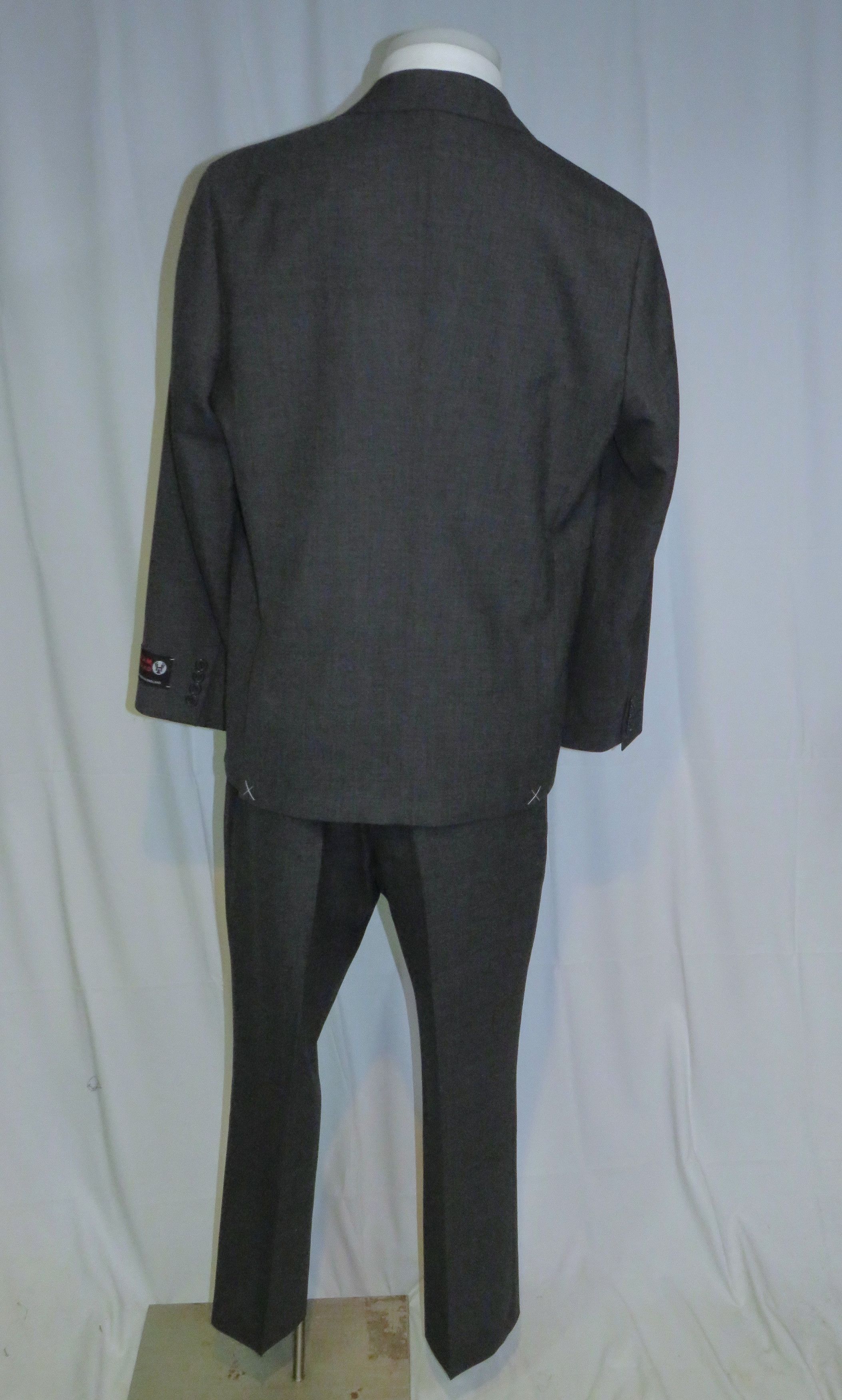 J.Crew Kenmare Halstead Gray Fresco Wool Two Button Suit 44R NWT Size 44R - 2 Thumbnail
