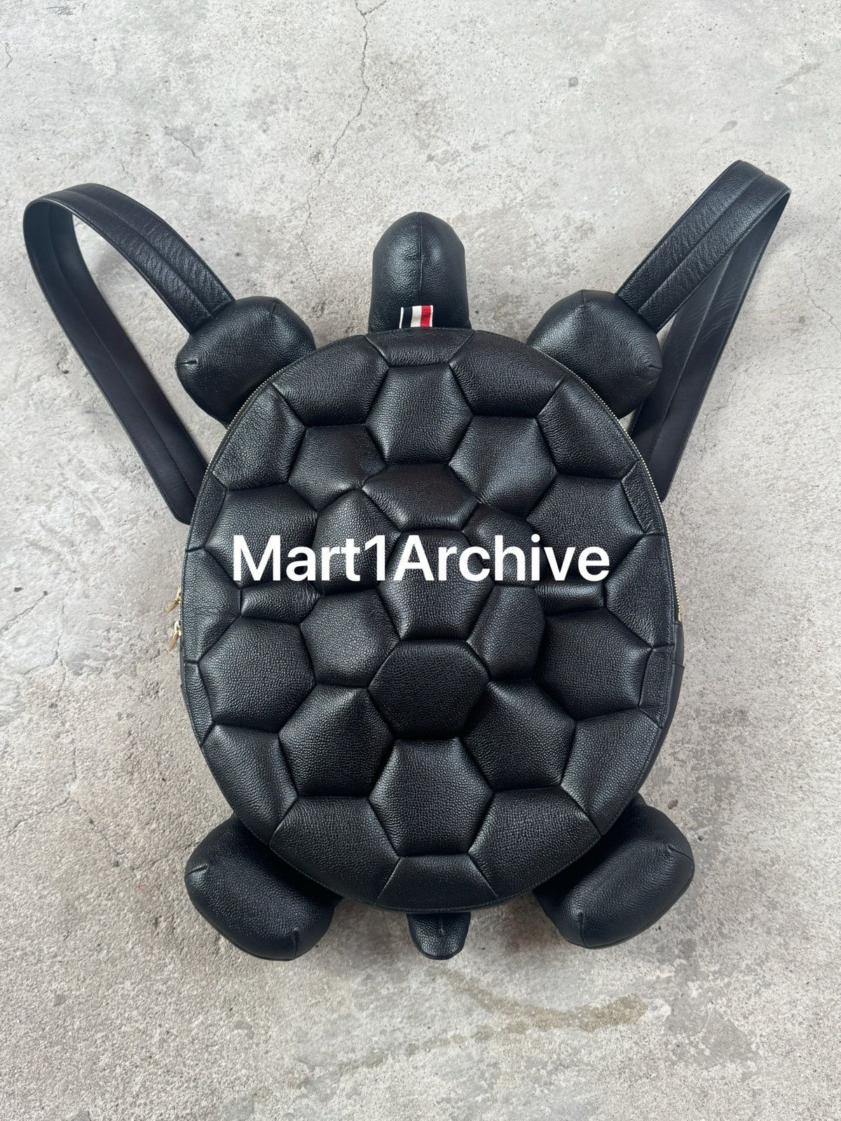 Thom Browne Thom Browne 15FW Turtle Leather Backpack Size ONE SIZE - 1 Thumbnail