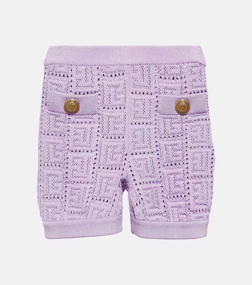 image of Balmain O1W1Db10224 Skirt In Lilac, Women's (Size 25)