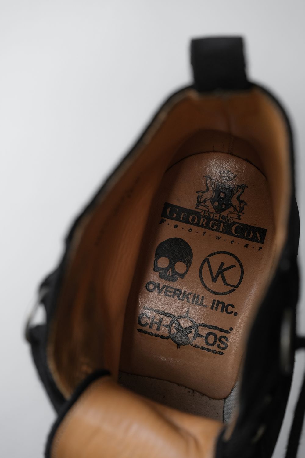 George Cox GEORGE COX x OVERKILL x CHAOS PUNK 12S/S Punk L-Boots Size US 7.5 / EU 40-41 - 8 Thumbnail