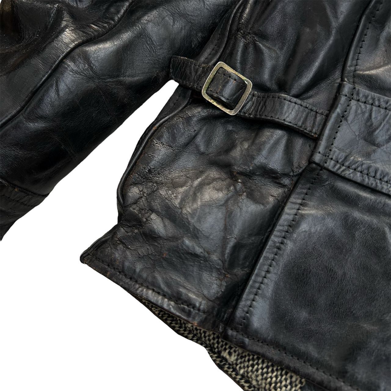 Aero Leathers × Vintage Vintage Aero Leather Biker Jacket Size US S / EU 44-46 / 1 - 4 Thumbnail