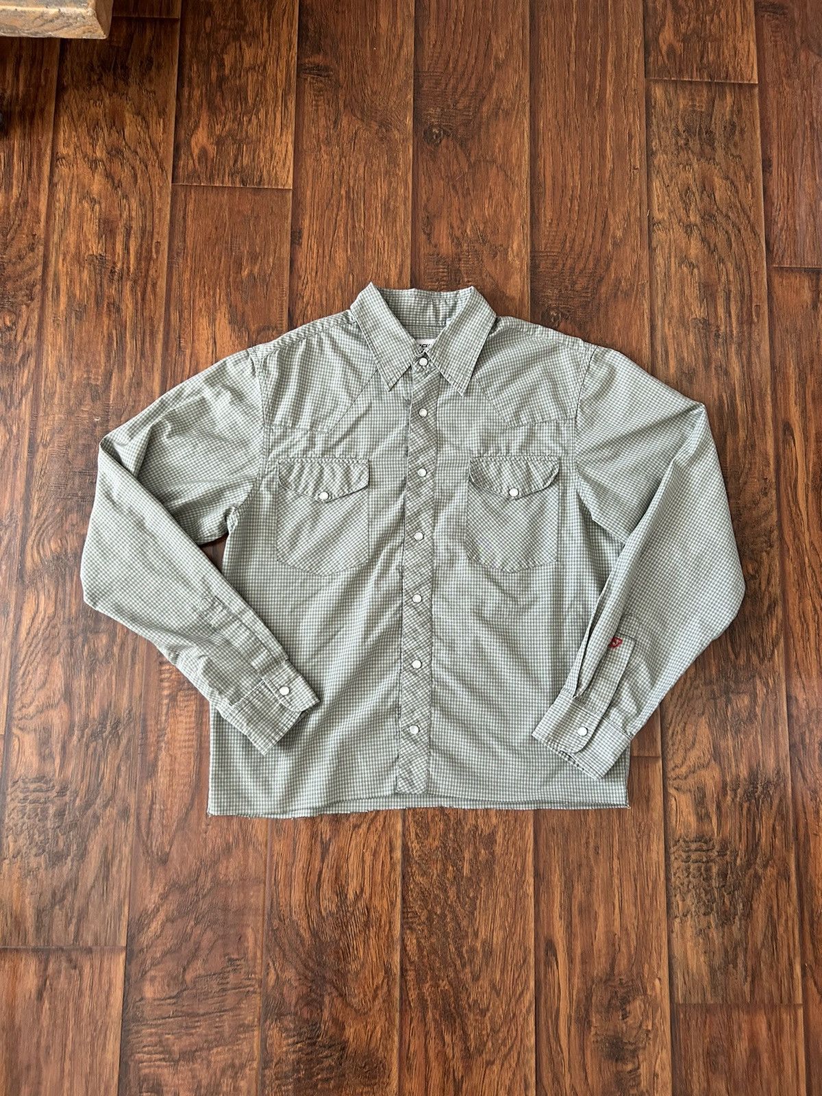 Ripcurl Vintage Y2K Green Ripcurl Plaid Button Up Size US M / EU 48-50 / 2 - 1 Thumbnail