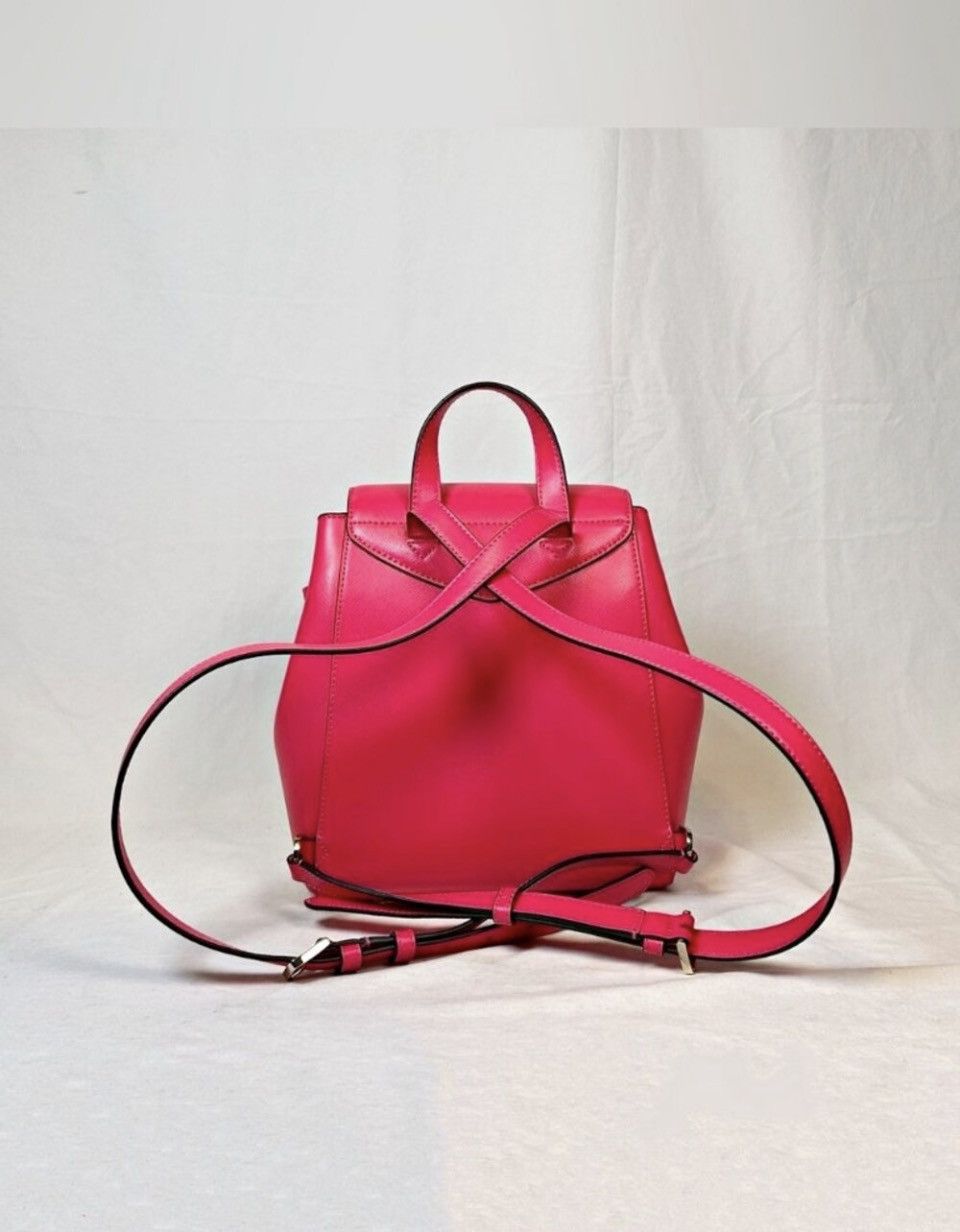 Kate Spade Kate Spade New York Bikini Pink Lizzie Flap Backpack Handbag Size ONE SIZE - 9 Thumbnail