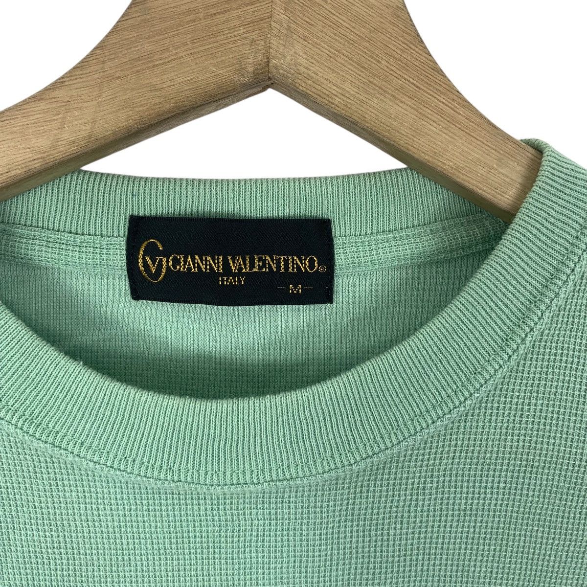 Vintage Vintage GIANNI VALENTINO ITALY Minimalist Design Pocket Tee Size US M / EU 48-50 / 2 - 8 Thumbnail