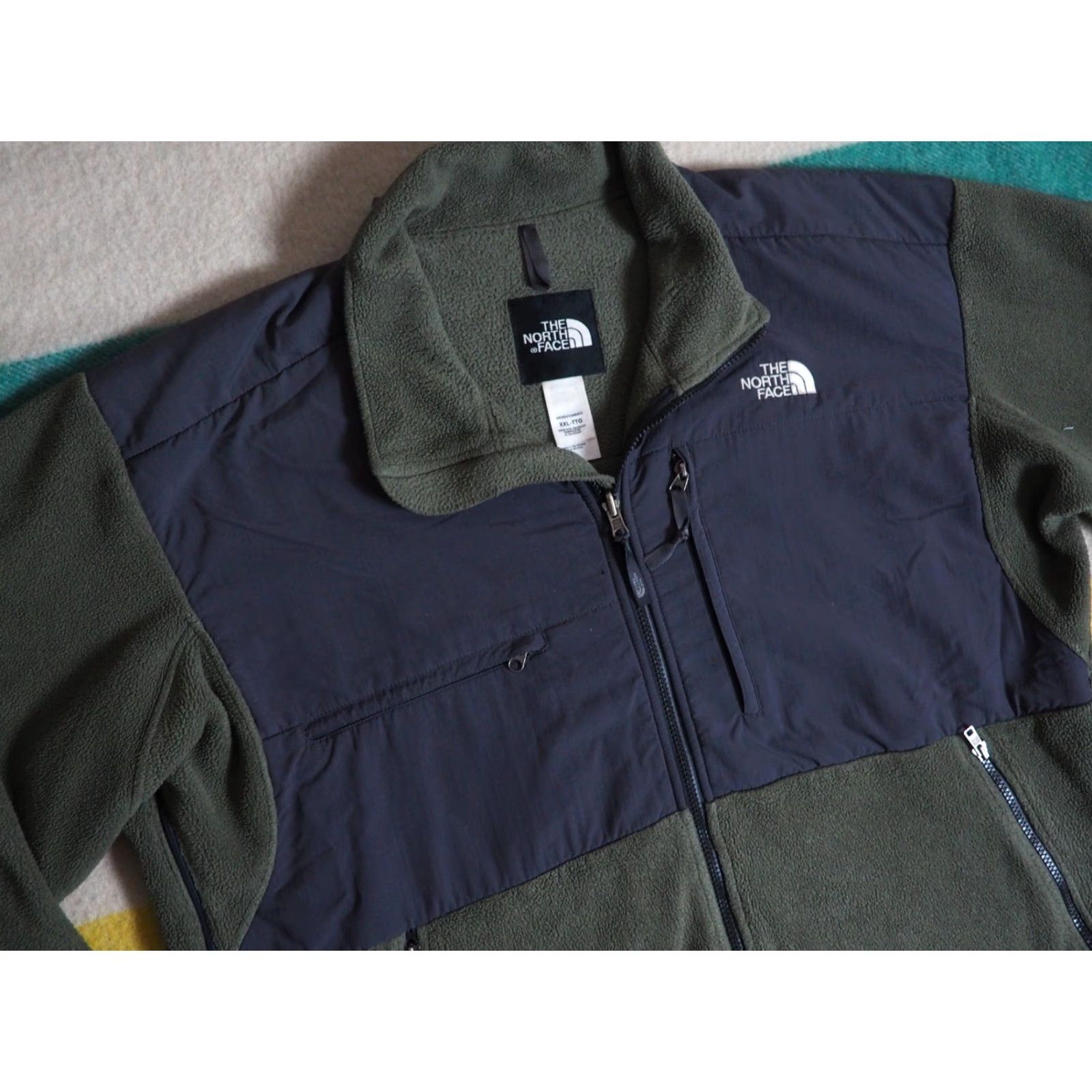 The North Face VTG The North Face TNF Denali Sage Gray Fleece Outdoor Jacket Mens 2XL Size US XXL / EU 58 / 5 - 2 Thumbnail