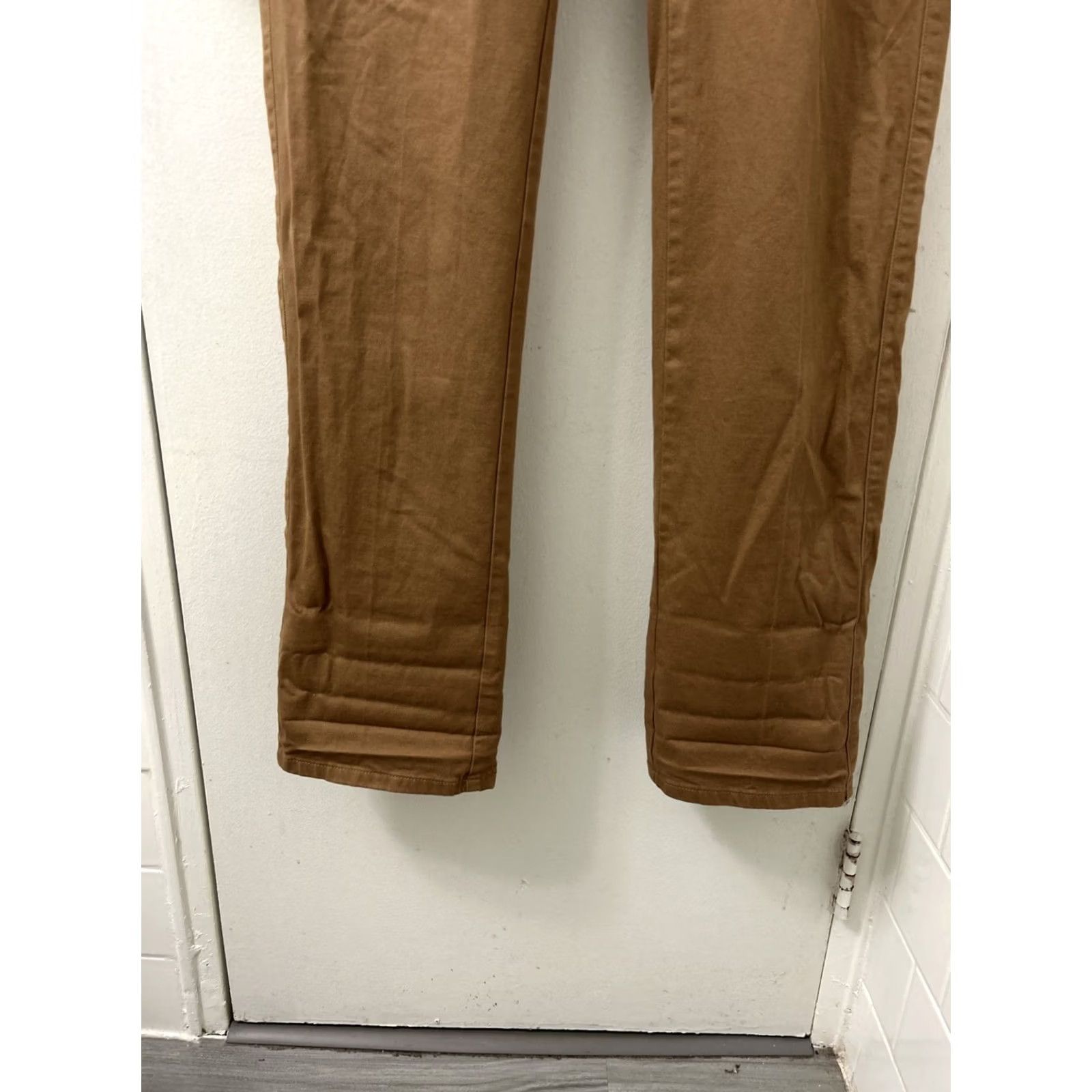 Peter Millar Peter Millar Pants Mens 33 Brown 33x36 Chino Pima Cotton YKK Pockets Trousers Size US 33 - 3 Thumbnail