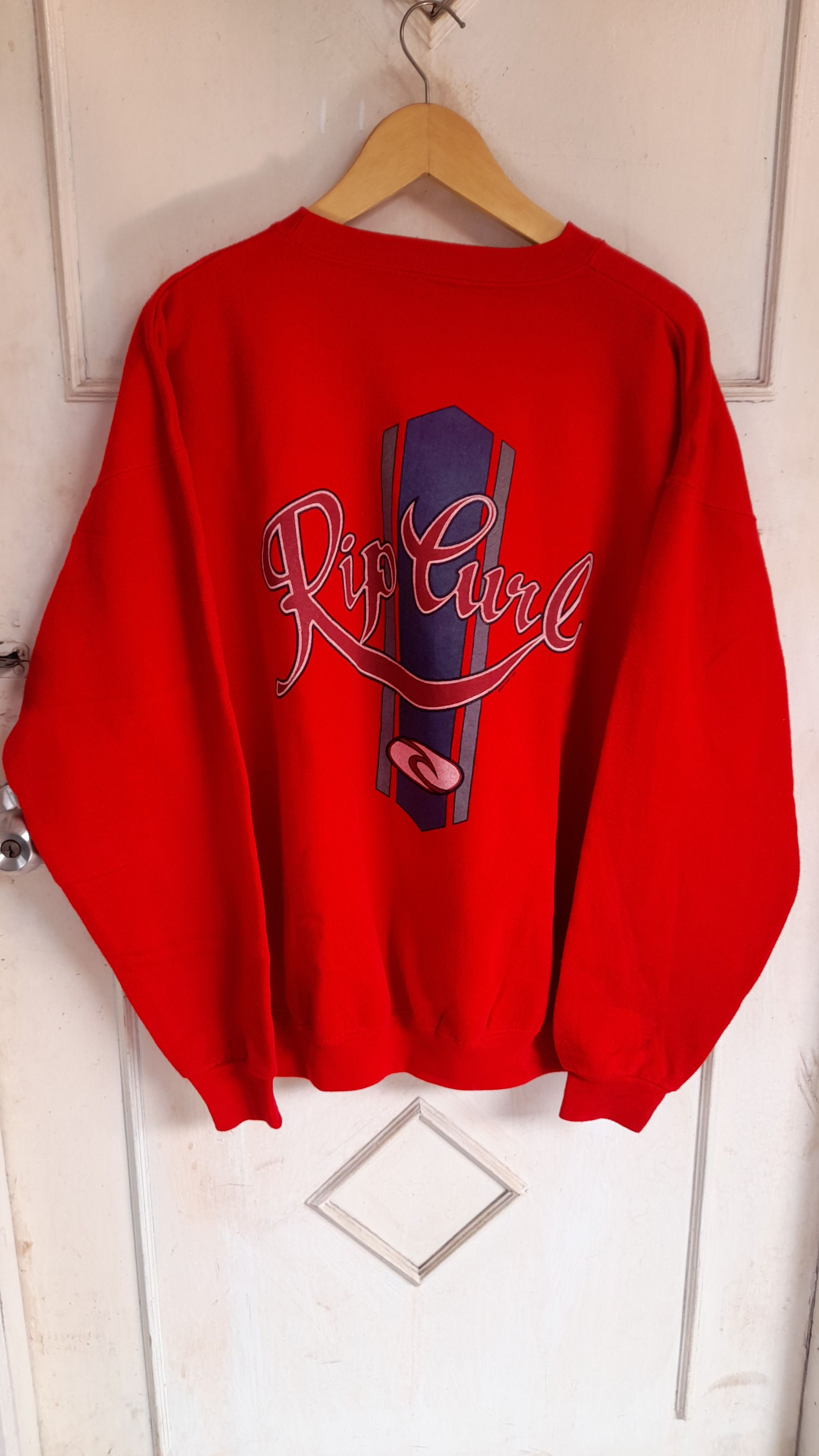 Rip Curl × Vintage Rare Vintage Rip Curl Sweatshirt Size US M / EU 48-50 / 2 - 1 Thumbnail