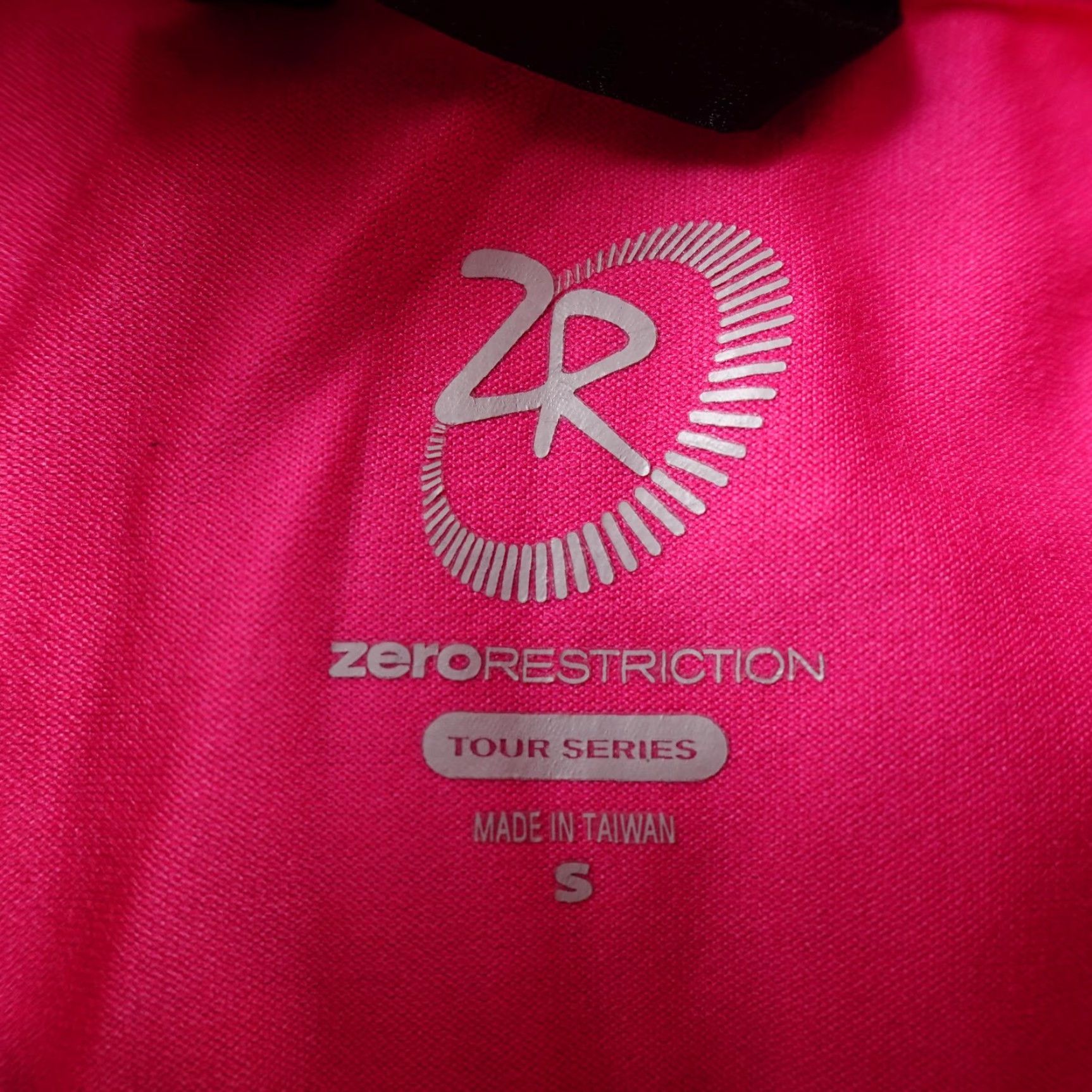 Vintage Zero Restriction Pullover Womens S Pink Performance 1/4 Zip Golf Top Stretch Size S / US 4 / IT 40 - 4 Thumbnail
