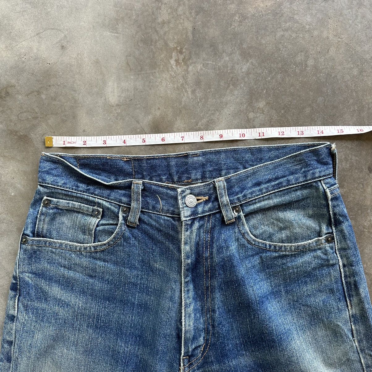 Japanese Brand Vintage Japanese Distressed Faded Denim Jean Pant W29 Size US 29 - 8 Thumbnail