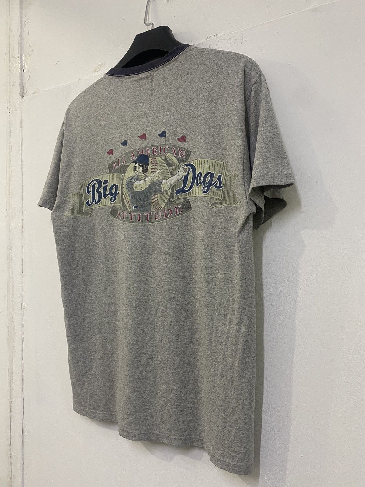 Big Dogs × Rap Tees 💥 BIG DOGS PARODY NEY YORK YANKEES BASEBALL Size US L / EU 52-54 / 3 - 3 Thumbnail