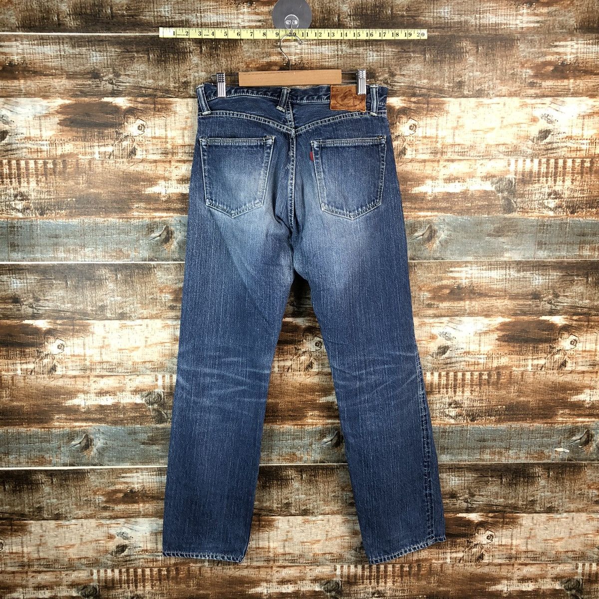 Eternal DL Eternal Blue Distressed Denim Pants #C143 Size US 29 - 12 Thumbnail