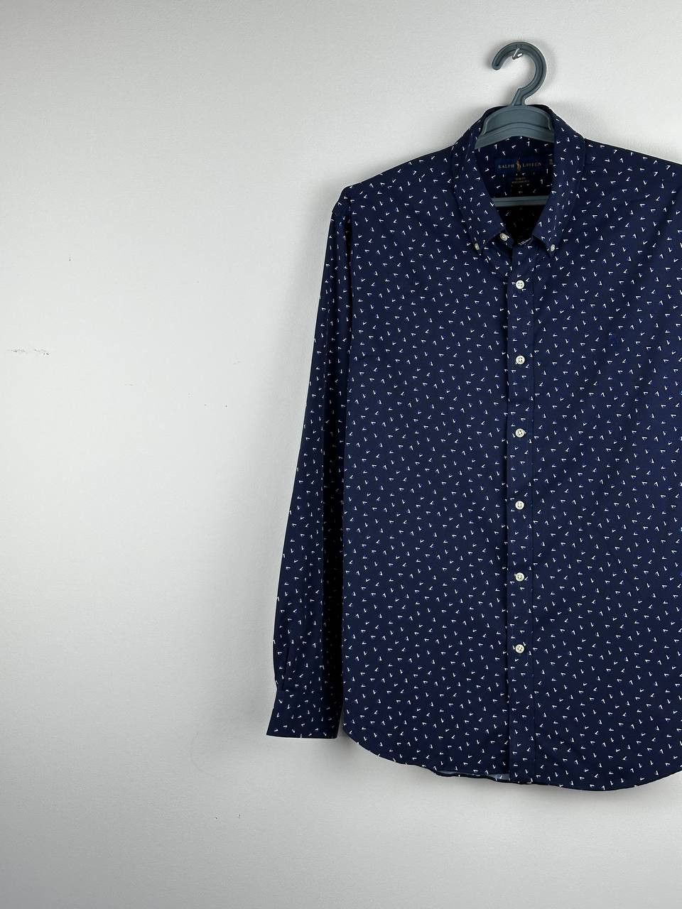 Designer × Polo Ralph Lauren × Ralph Lauren Polo Ralph Lauren Printed Long Sleeve Shirt Size US XL / EU 56 / 4 - 4 Thumbnail