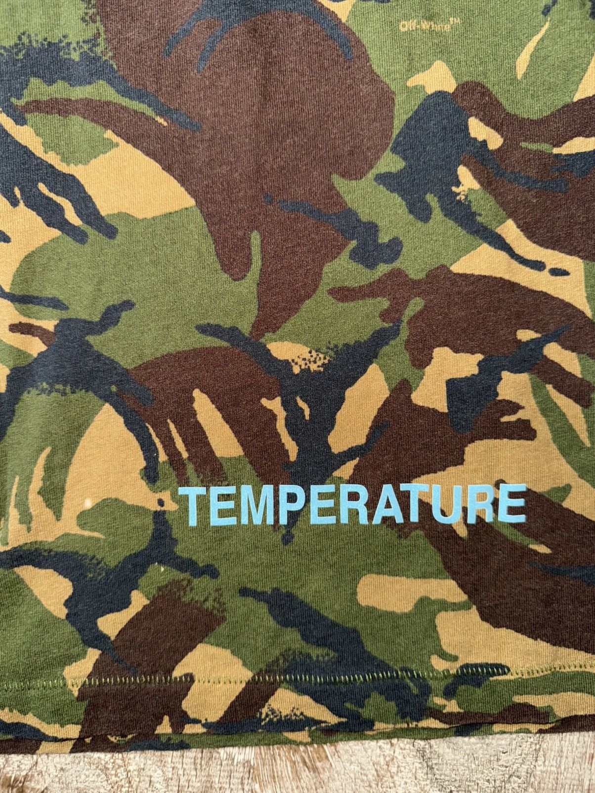 Off-White × Virgil Abloh Off-White Camouflage Temperature Long Sleeve Size US XS / EU 42 / 0 - 9 Thumbnail