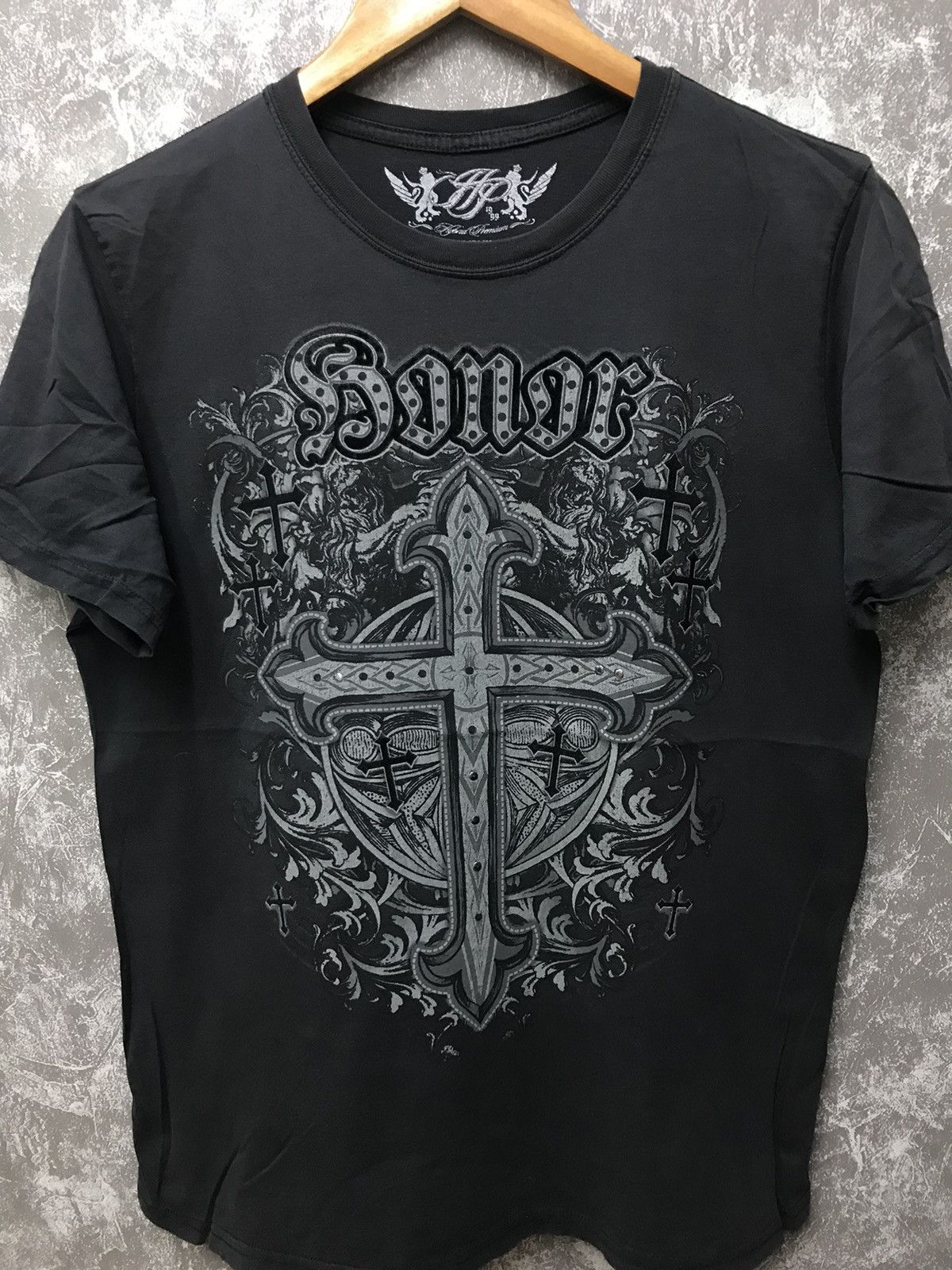 Affliction Affliction Cross Y2K Graphic Tee Size US M / EU 48-50 / 2 - 1 Thumbnail