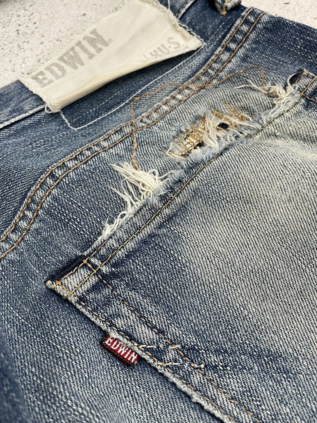 Edwin Edwin XV-S Life Art Inspired Local Rick Designer Denim Size US 34 / EU 50 - 21 Thumbnail