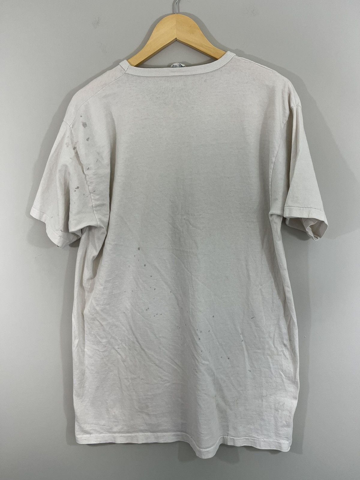 Vintage Single Stitch NO Thrashed Faded Joke Tee Size US L / EU 52-54 / 3 - 9 Thumbnail