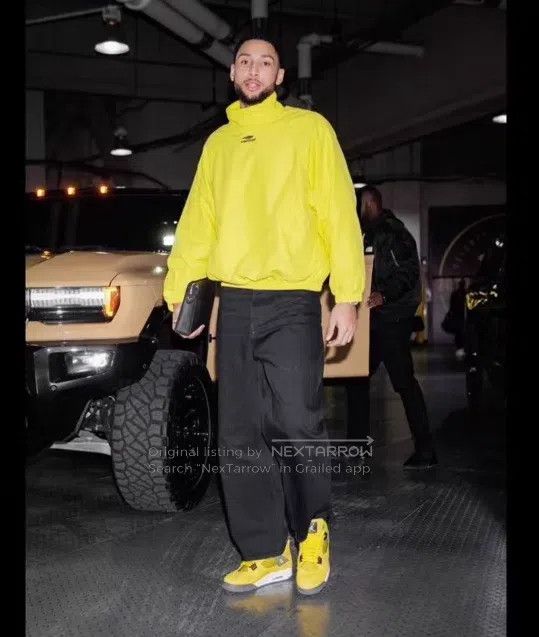 Balenciaga Balenciaga Solid High Neck Raglan Sleeve Long Sleeve Jacke Size US S / EU 44-46 / 1 - 8 Thumbnail