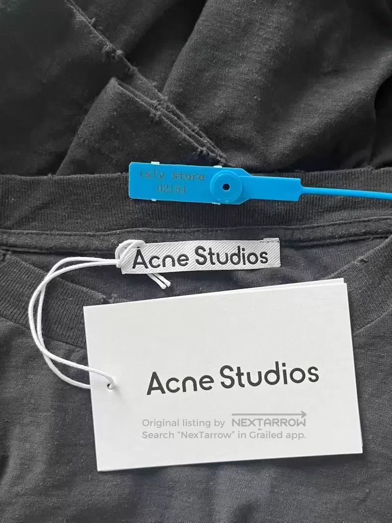 Acne Studios Acne Studios 1996 Series Letter Printed Crewneck Short Sle Size US S / EU 44-46 / 1 - 4 Thumbnail