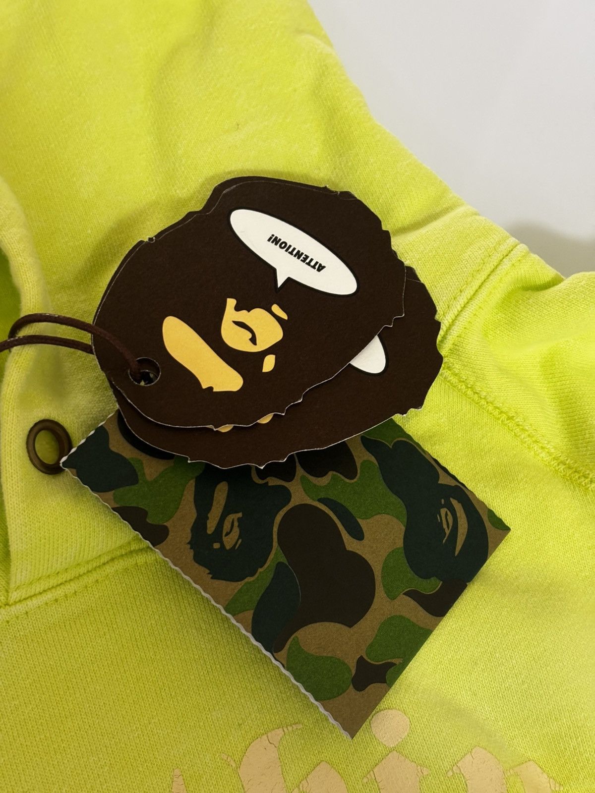 Bape Authentic ape bape overdye pullover relaxed fit hoodie L new Size US L / EU 52-54 / 3 - 3 Thumbnail