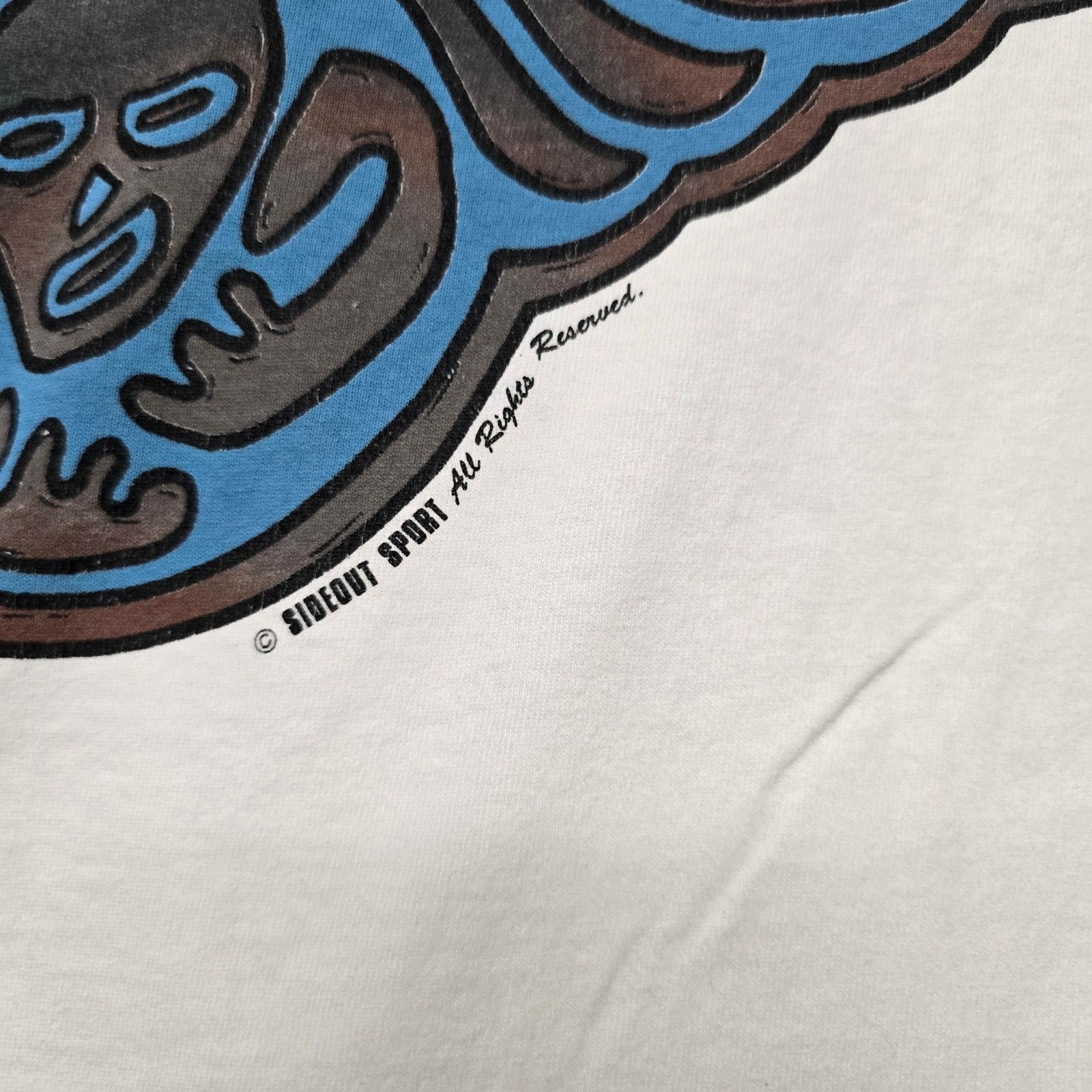 Vintage Vintage Sideout Sport Surf Skate Tribal Tropical XL Tee Size US XL / EU 56 / 4 - 3 Thumbnail