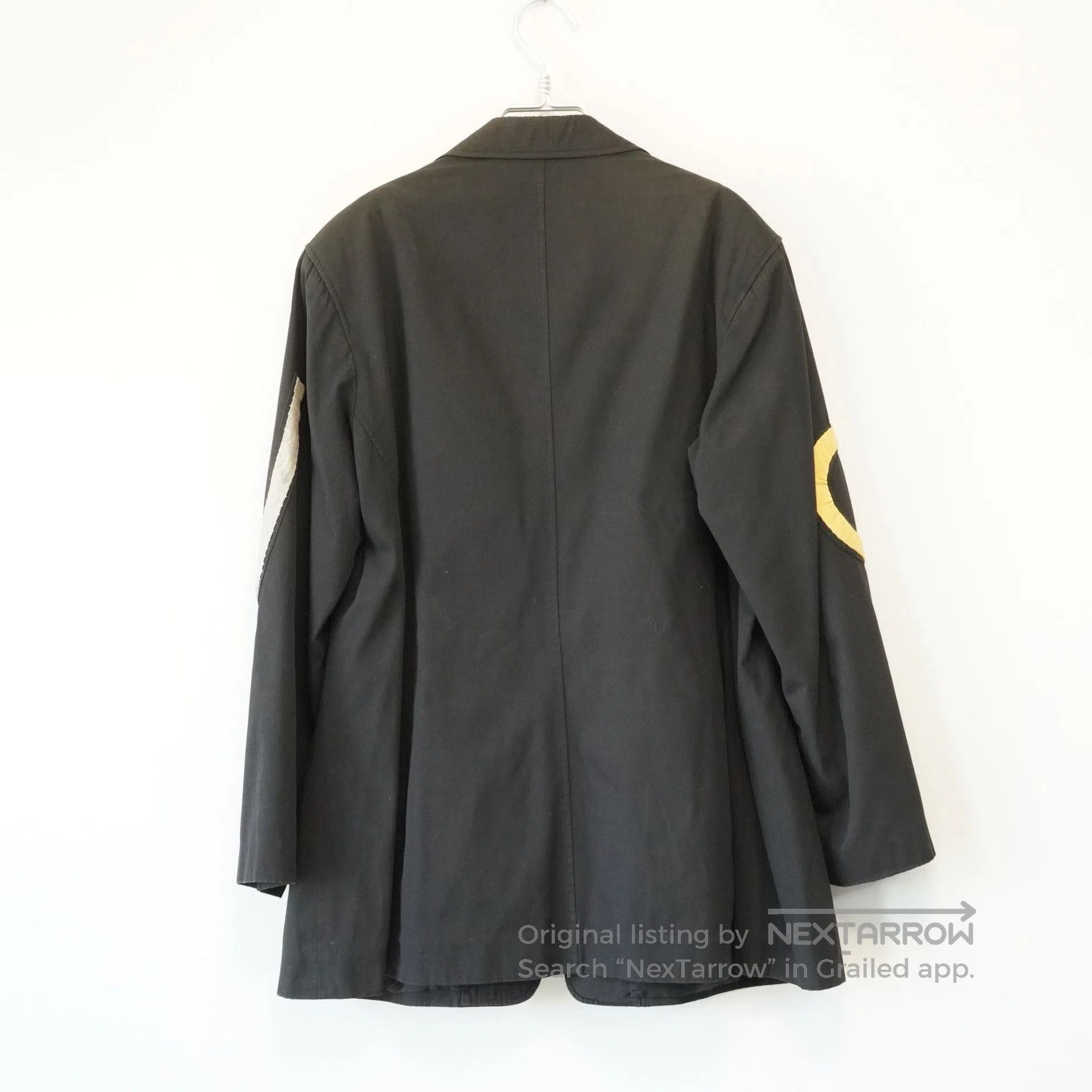 Yohji Yamamoto Yohji Yamamoto Letter Patch Jacket. Size US M / EU 48-50 / 2 - 2 Thumbnail