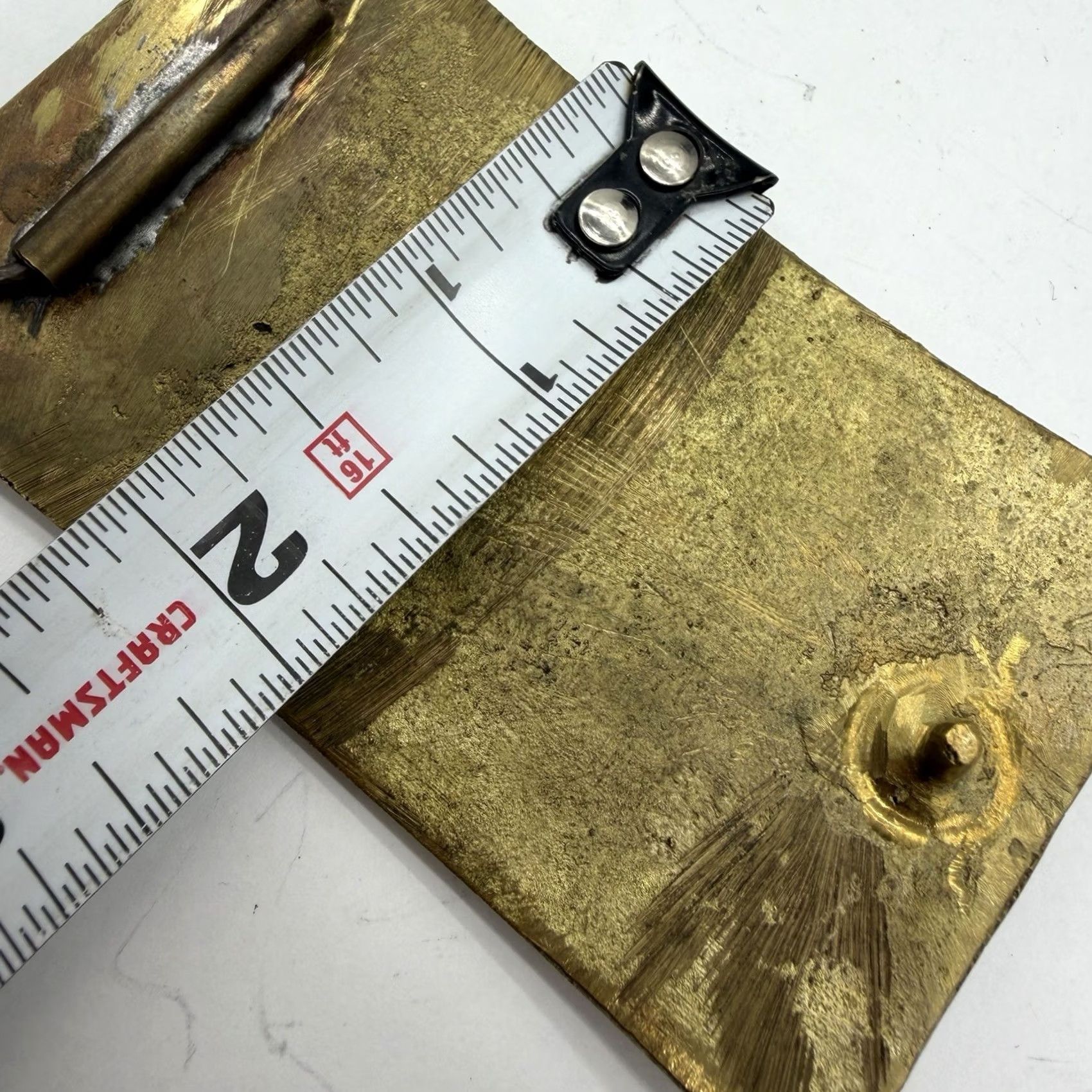Vintage VINTAGE Turkey Istanbul Izmir Bursa Country Outline Brass Belt Buckle Size ONE SIZE - 3 Thumbnail