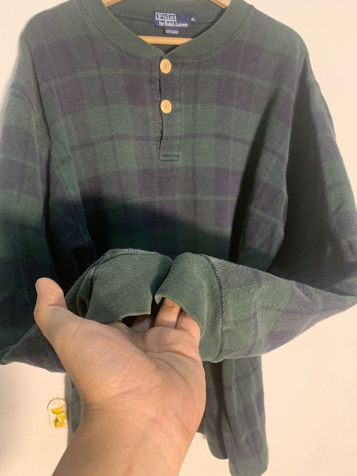 Vintage Vintage Polo by RALPH LAUREN Long Sleeve Rugby shirt Size US XL / EU 56 / 4 - 9 Thumbnail