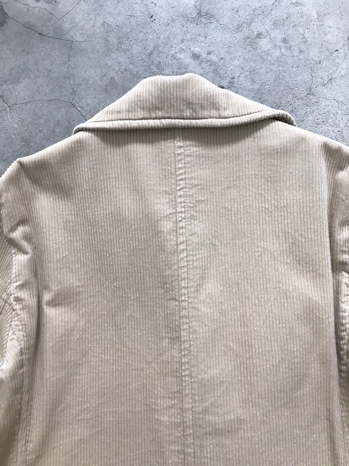 Uniqlo Ines De La Fressange Double Breasted Corduroy Peacoat Size M / US 6-8 / IT 42-44 - 17 Thumbnail
